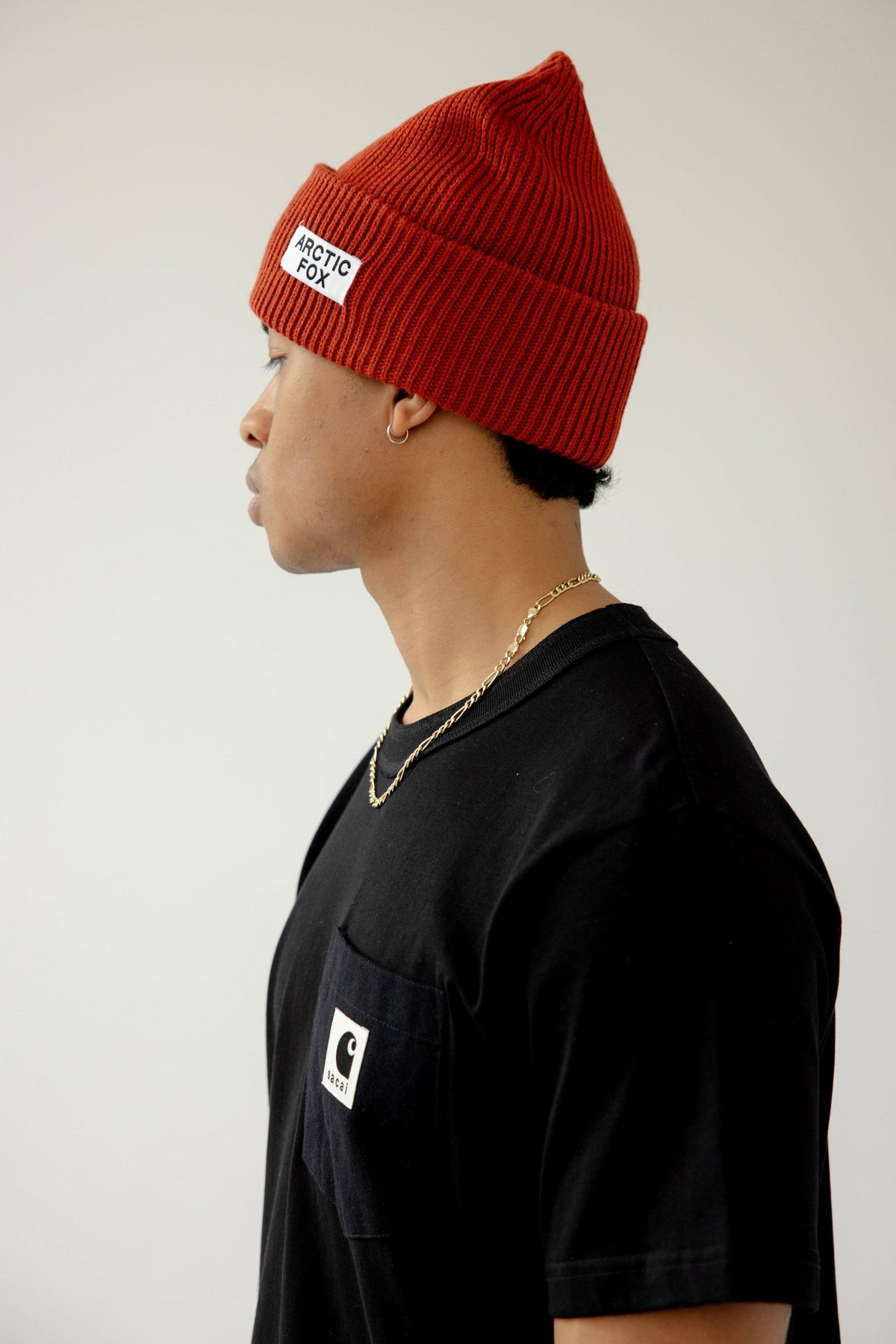 Recycled Bottle Beanie - Deep Terracotta