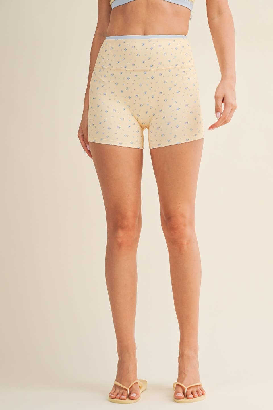 Daisy Daydream Biker Shorts - Pink