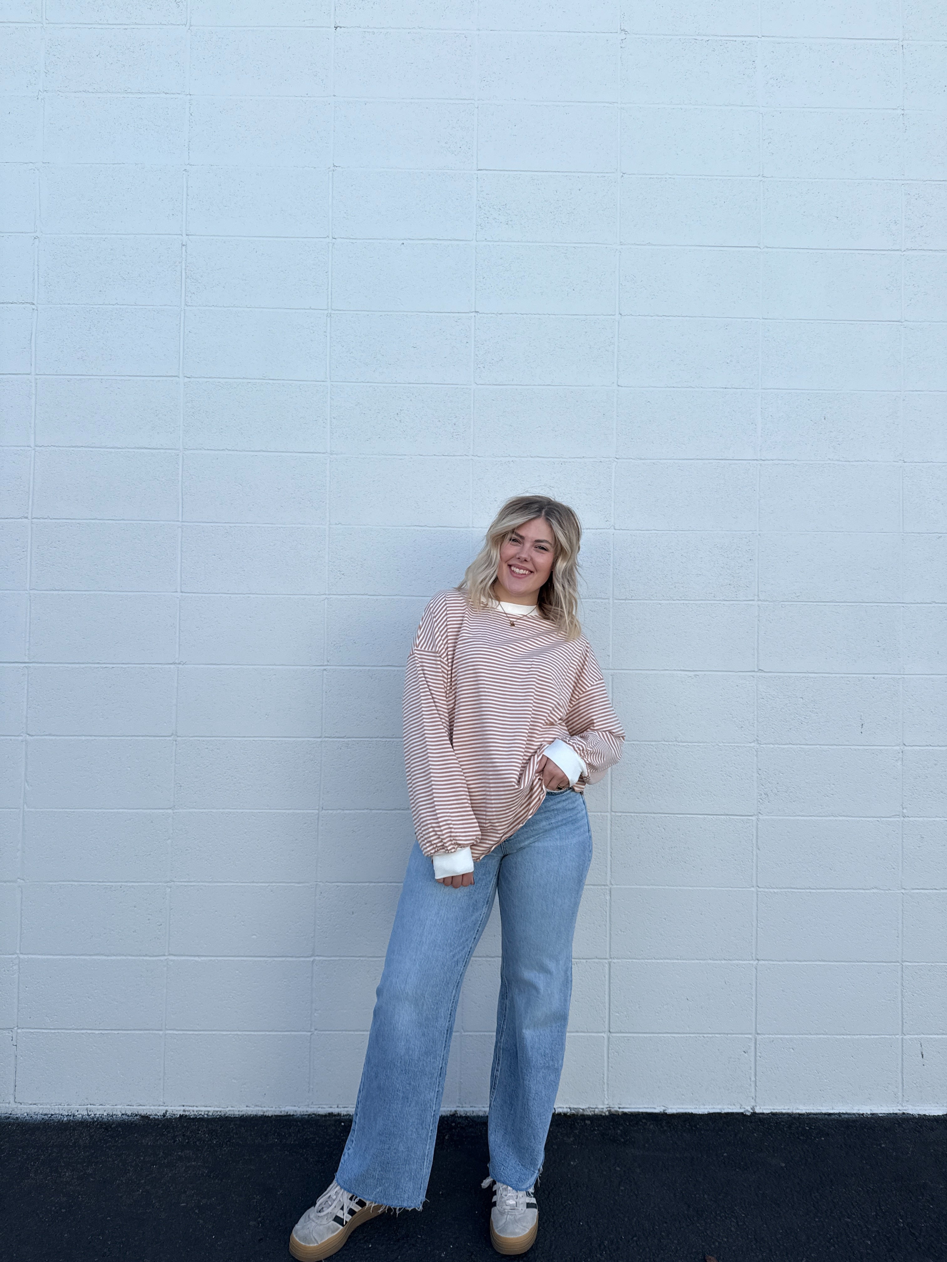 Striped Crewneck (multiple colors)