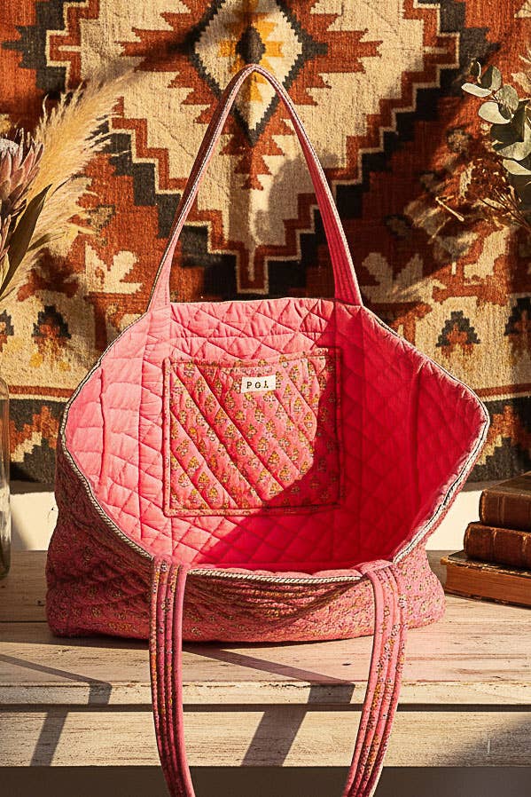 Everything Quilted Tote (Multiple Colors)