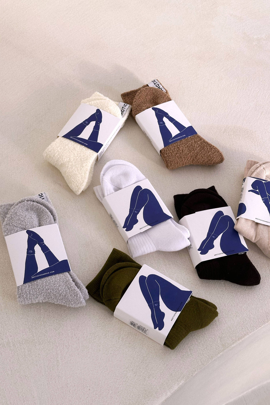 Cosy Socks - 100% Recycled - Blue Aura - FW26