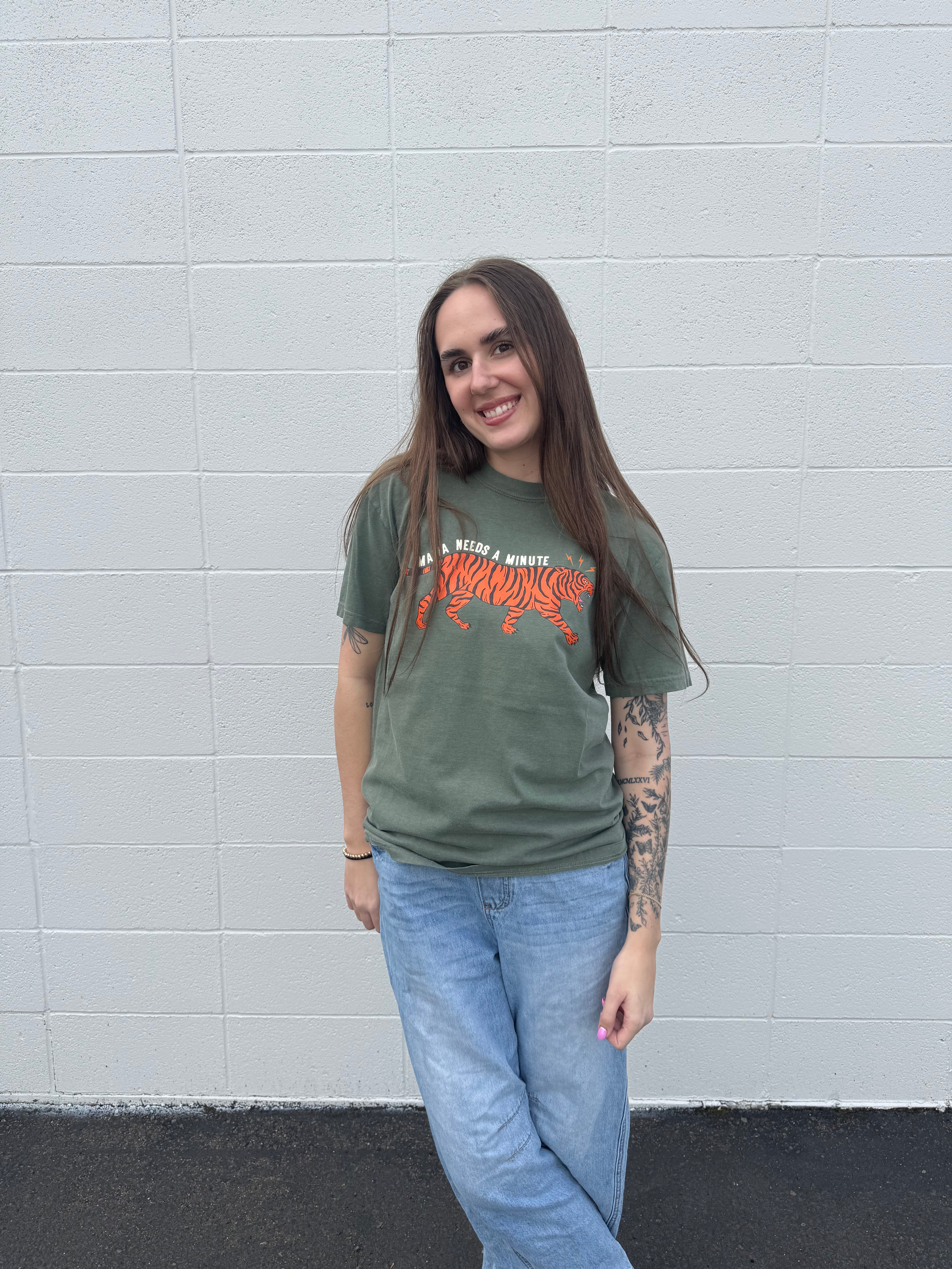 Mama Needs A Minute Graphic Tee