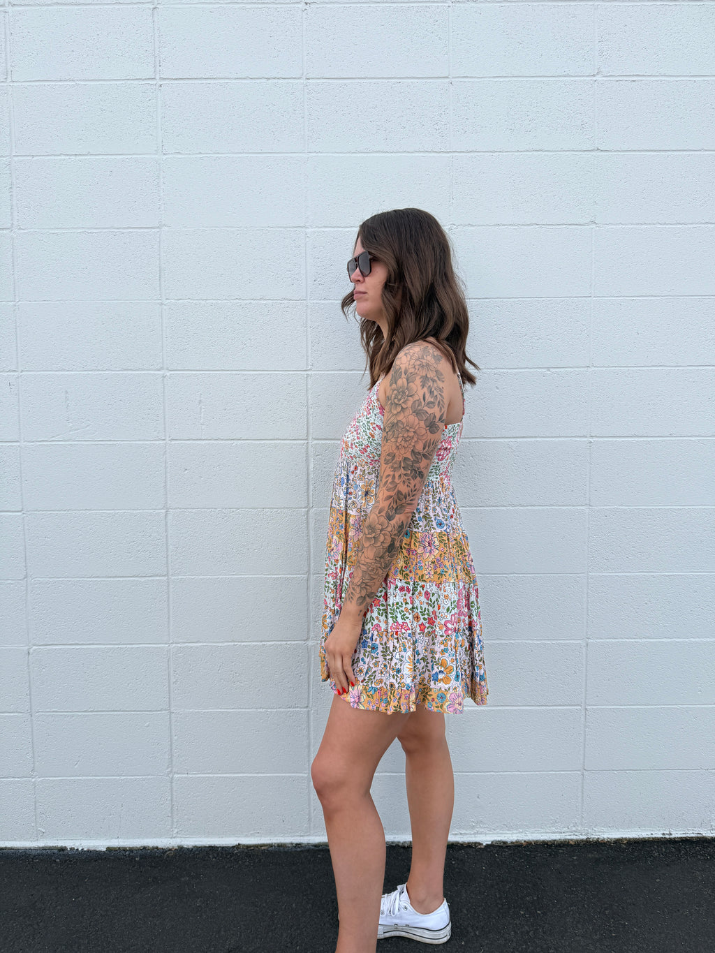 Flirty Floral Mini Dress