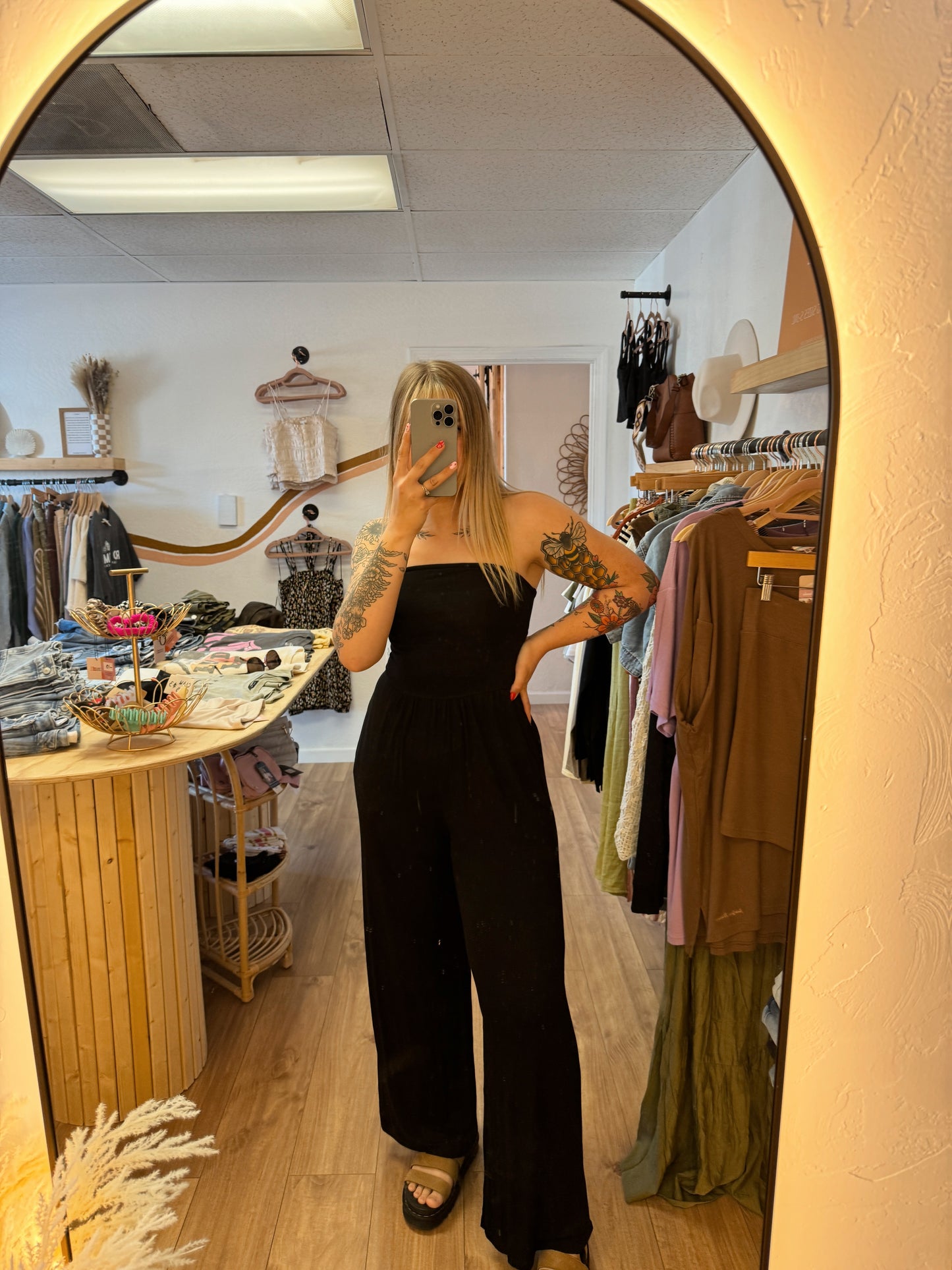 Summer Daze Strapless Jumpsuit