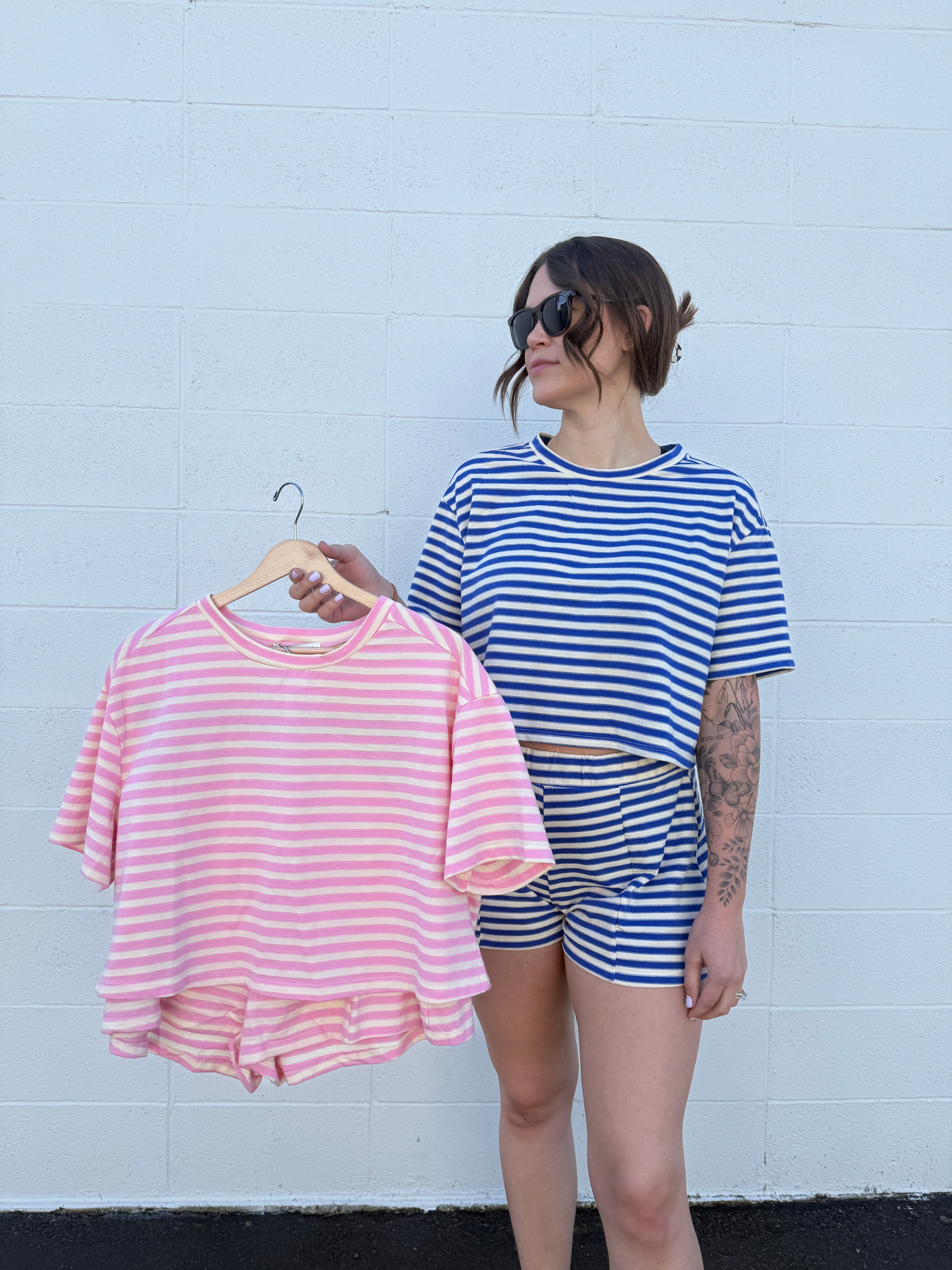 Coastal Crush Stripe Set  (multiple colors)
