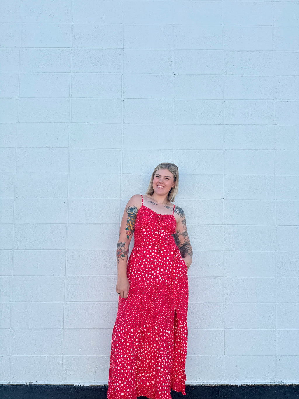 Scarlett Dottie Dream Maxi Dress