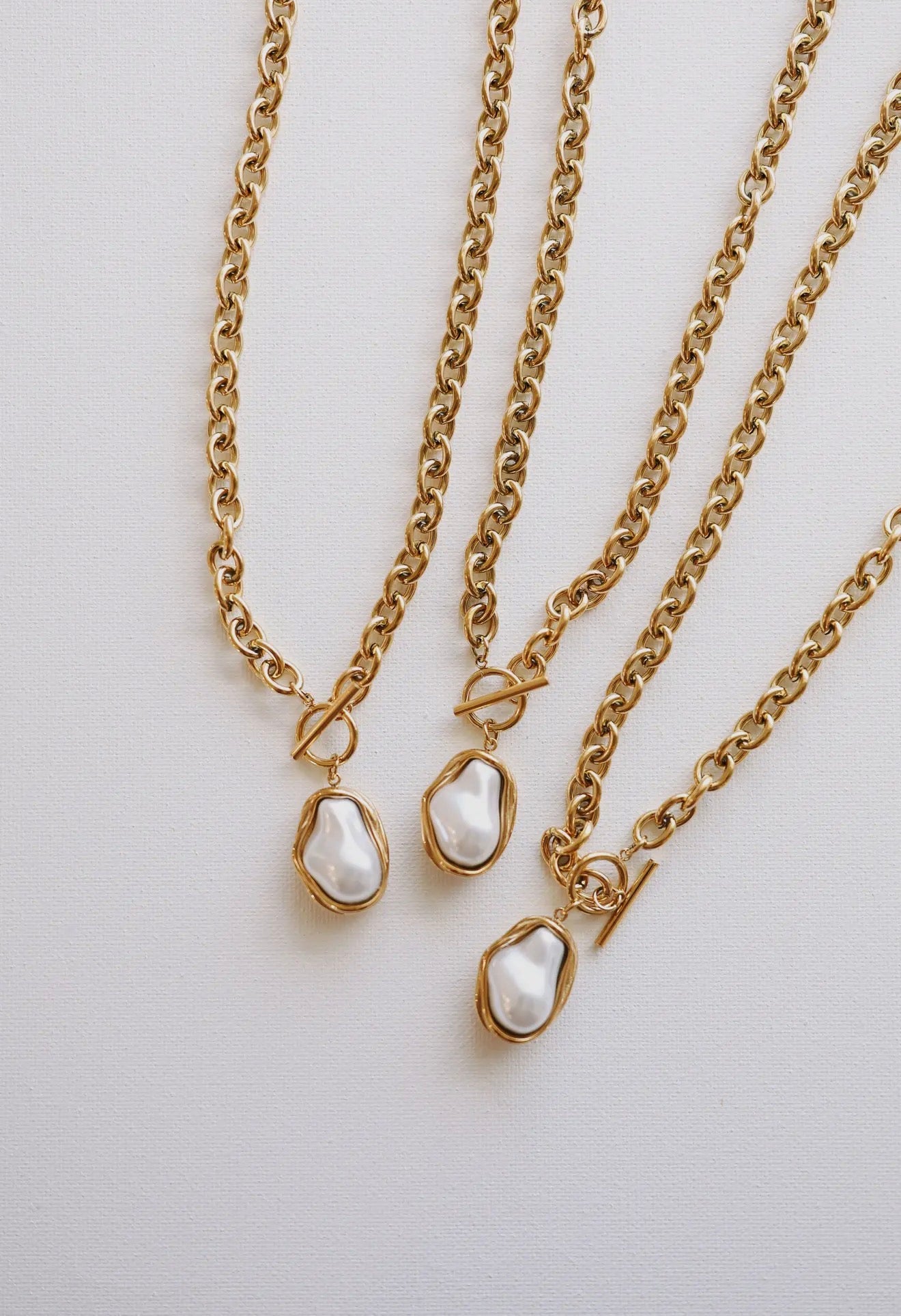 Cora Baroque Pearl Necklace