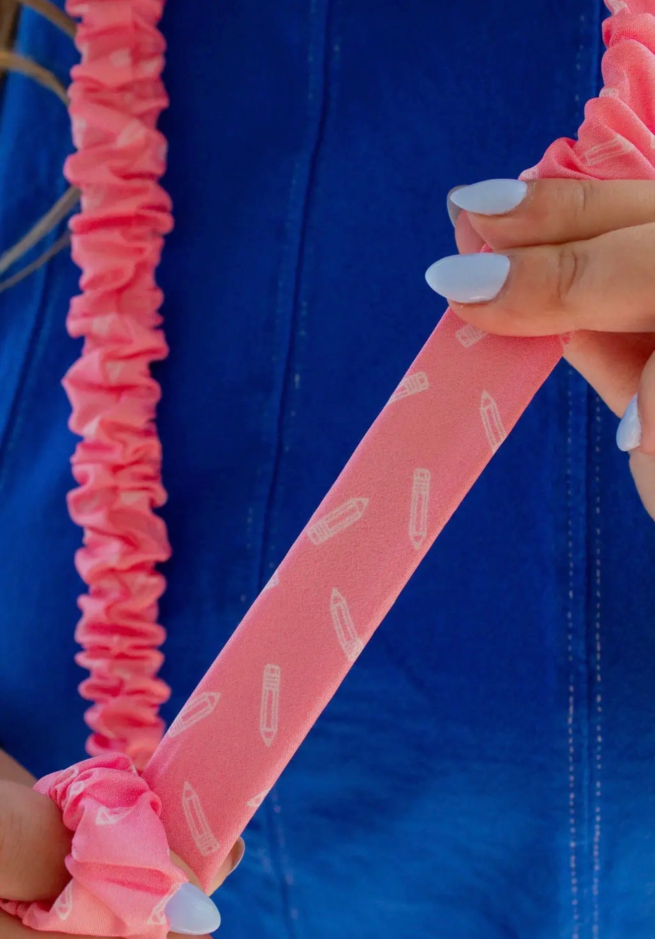 Pink Fresh Page Lanyard