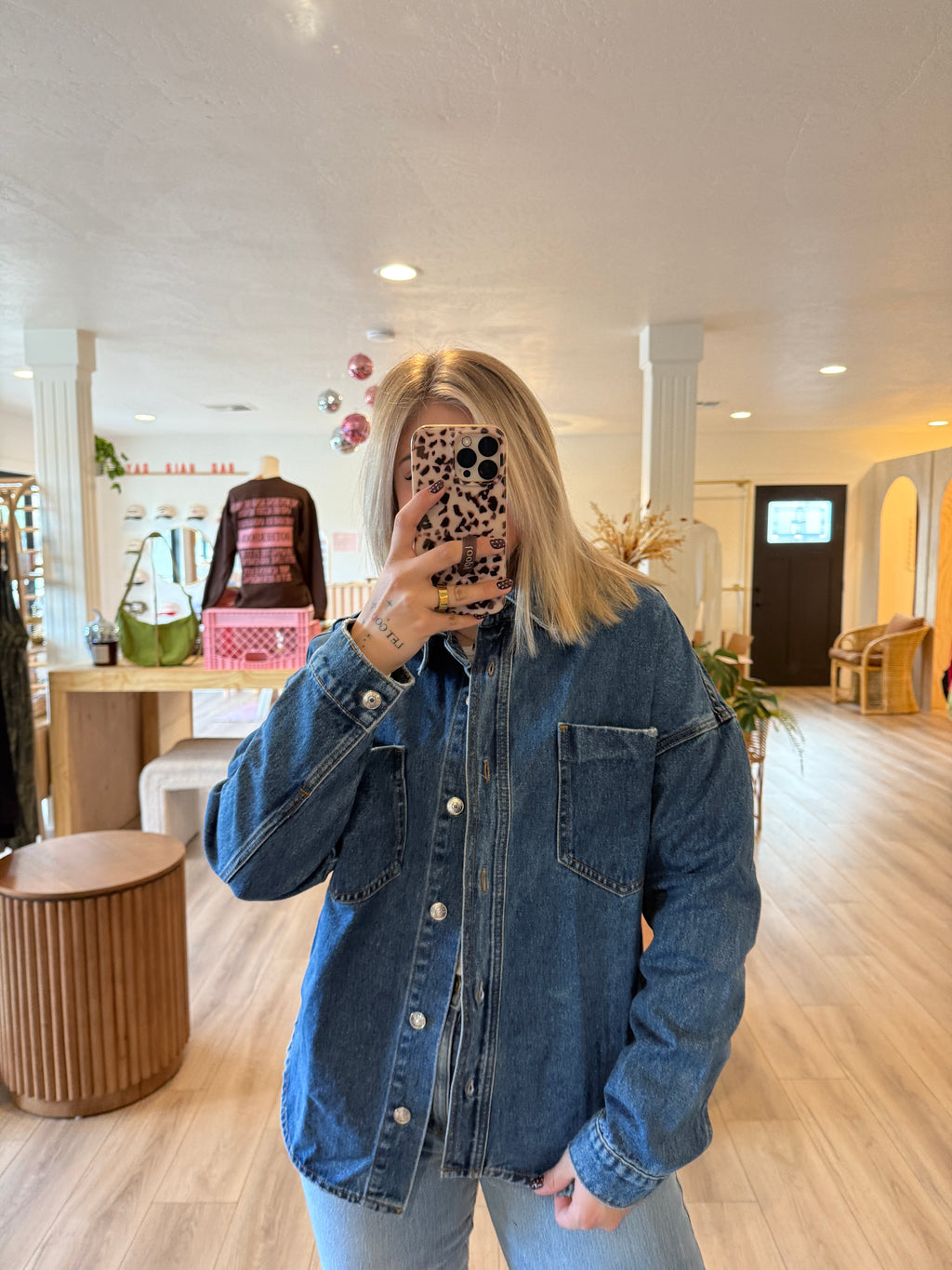 Easy Days Denim Jacket - Dark Wash