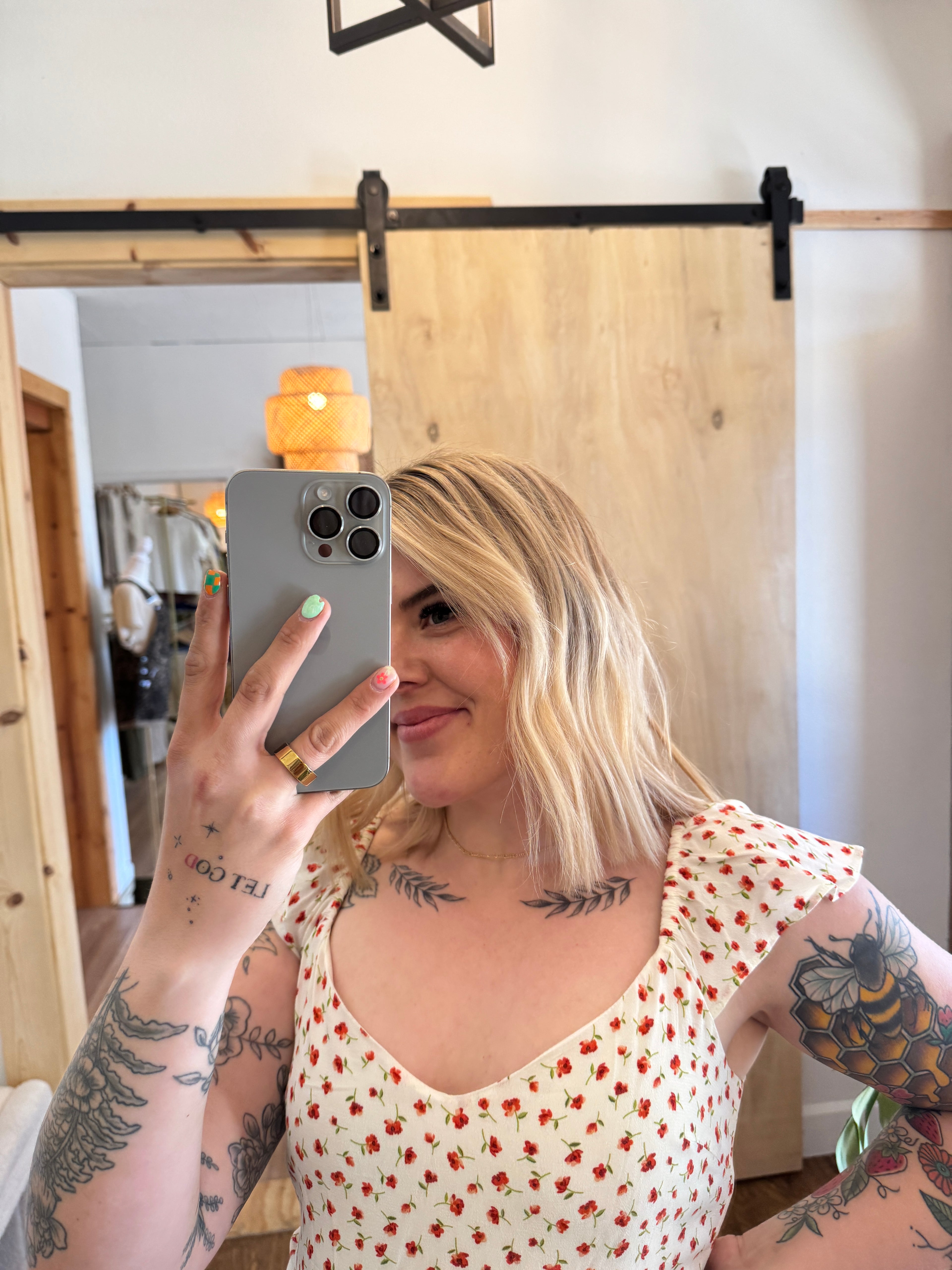 Date Night Floral Midi Dress