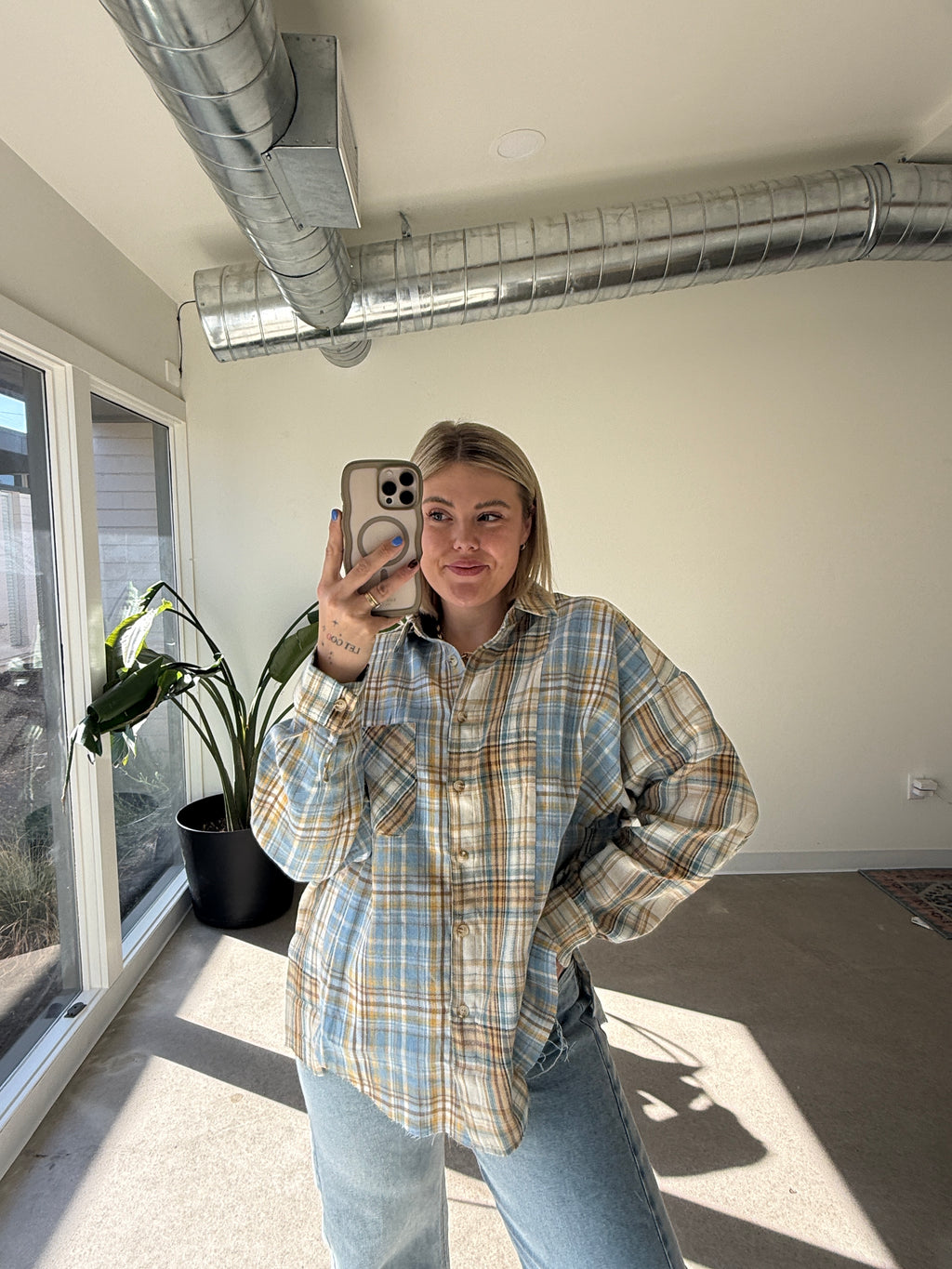 Kallie Oversized Flannel
