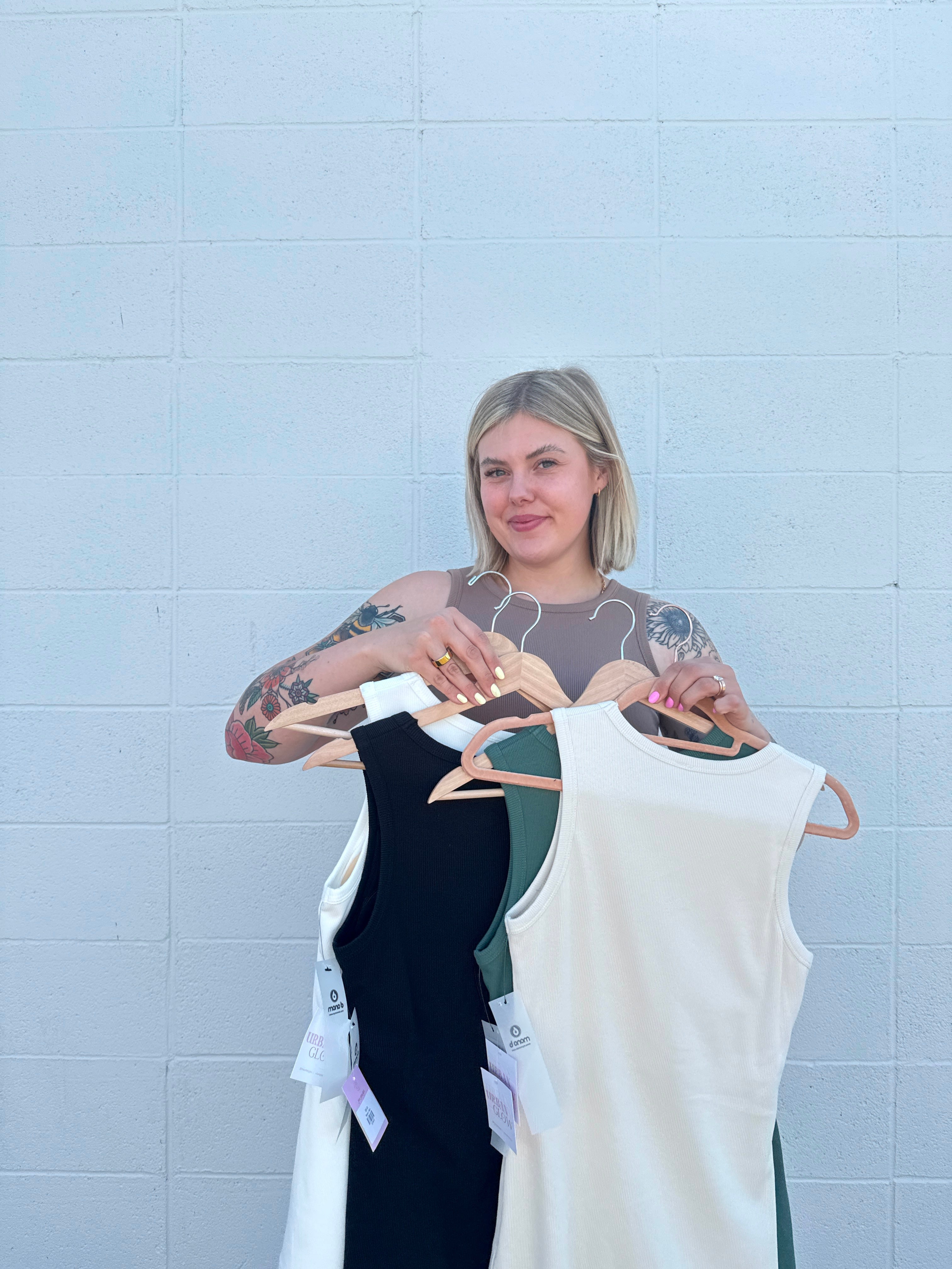 Classic Built-In Bra Tank (multiple colors)