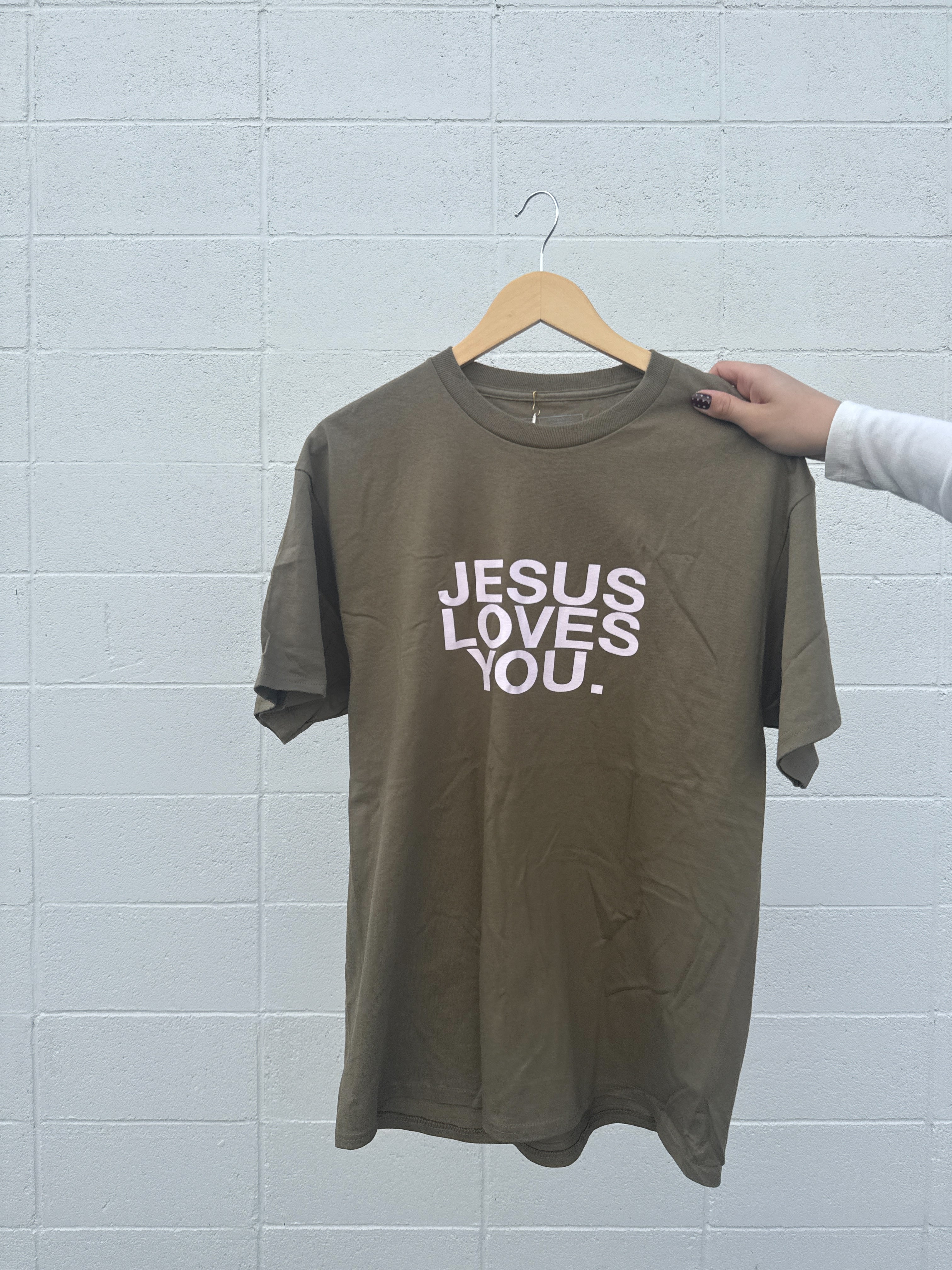 Jesus Loves You Earthtone Tee
