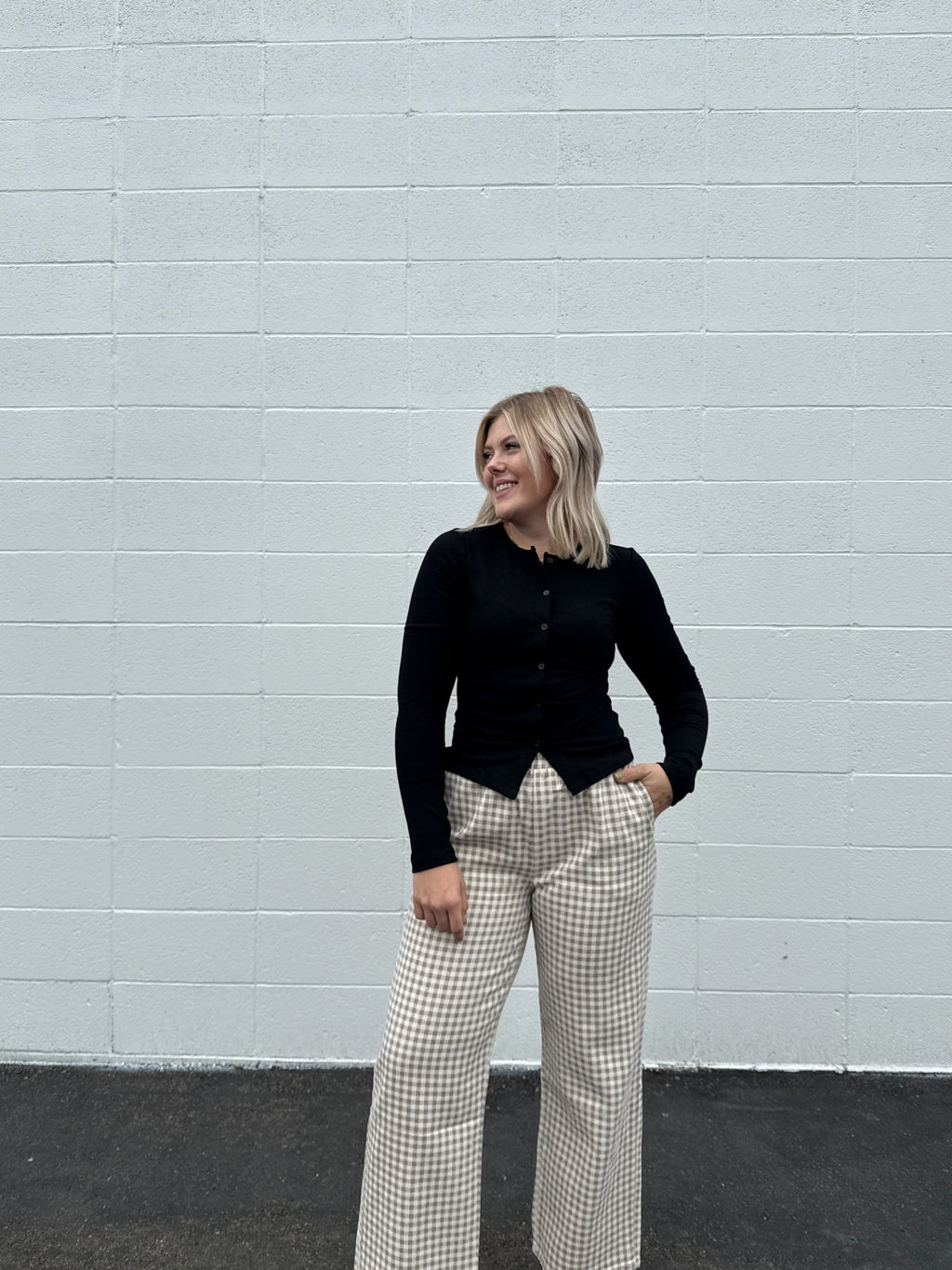 Button Up Long Sleeve Top (multiple colors)