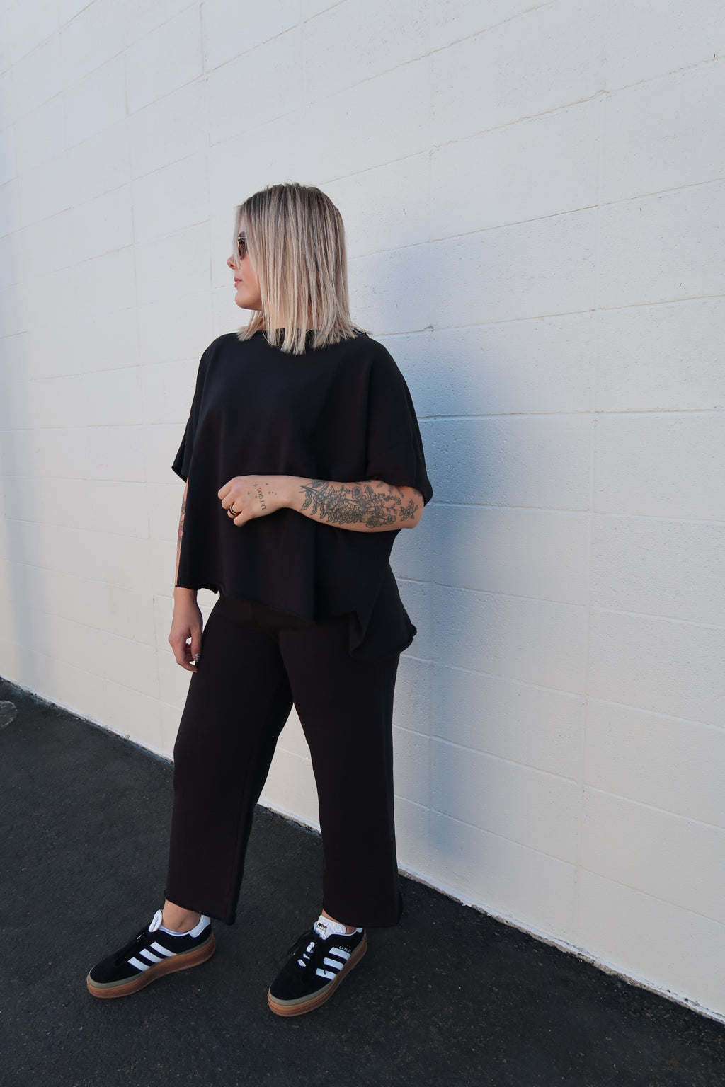 Malibu Vintage Fleece Dolman Top