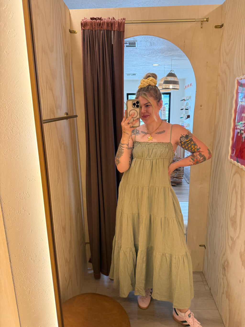 Day to Day Gauze Maxi Dress (multiple colors)