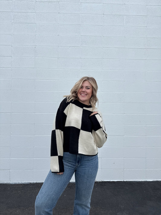 Check Mate Sweater