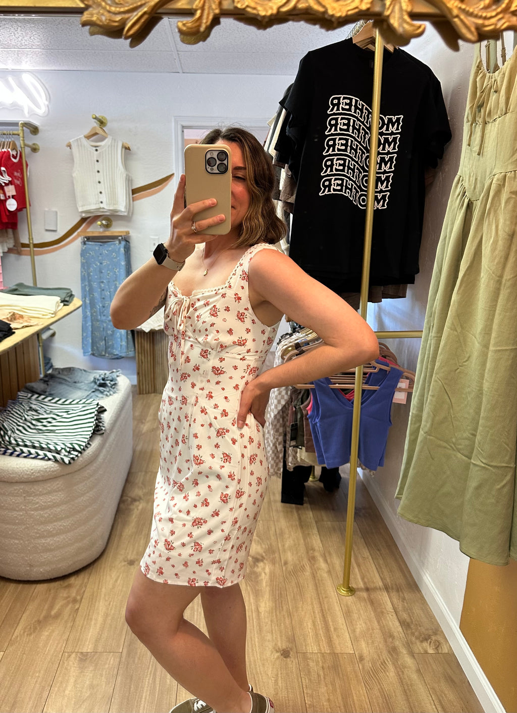 Lover Girl Floral Mini Dress