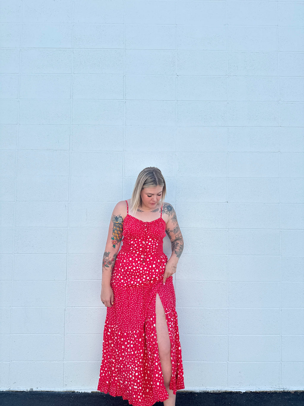 Scarlett Dottie Dream Maxi Dress