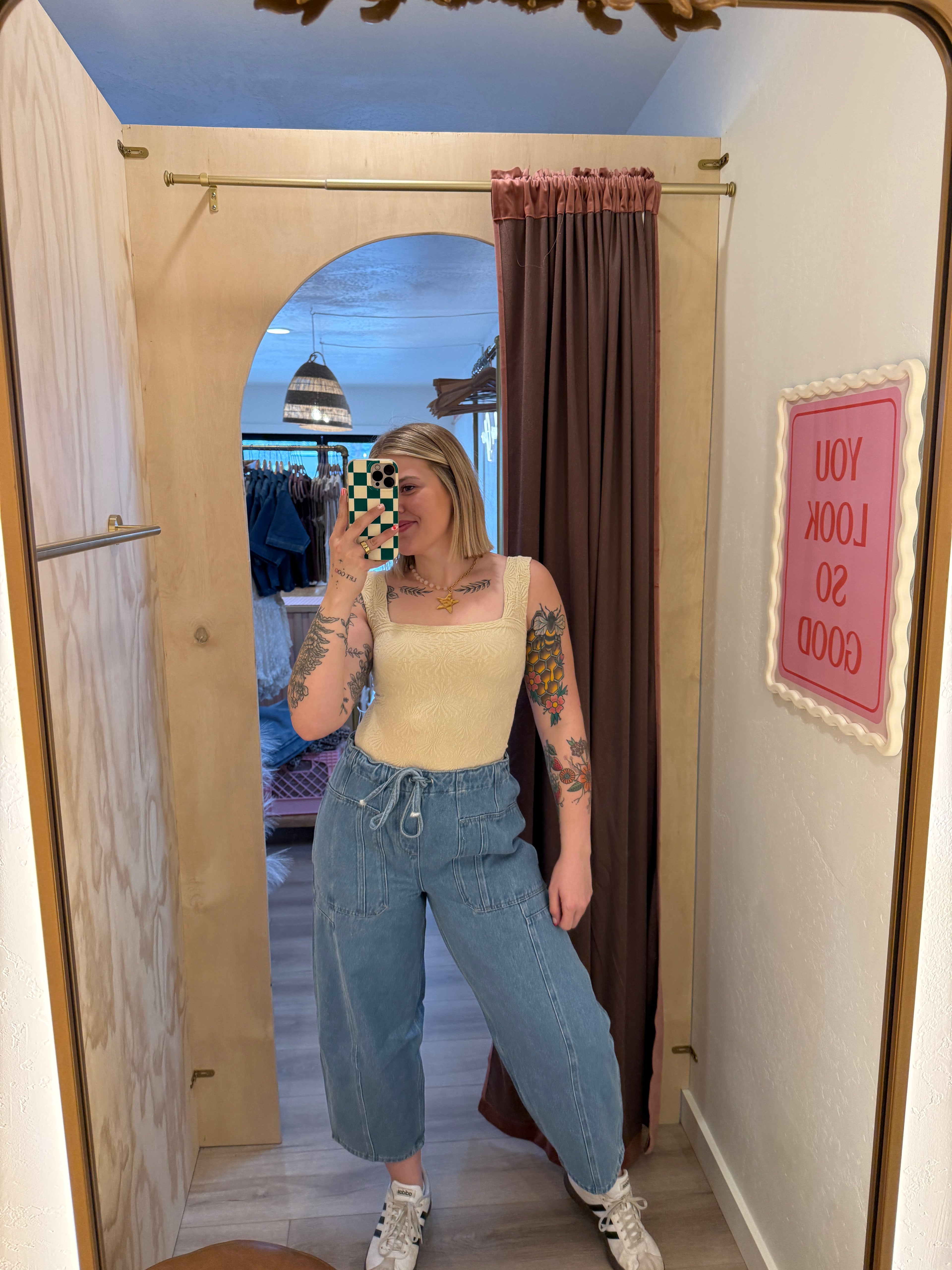 Everyday Ease Drawstring Barrel Pants