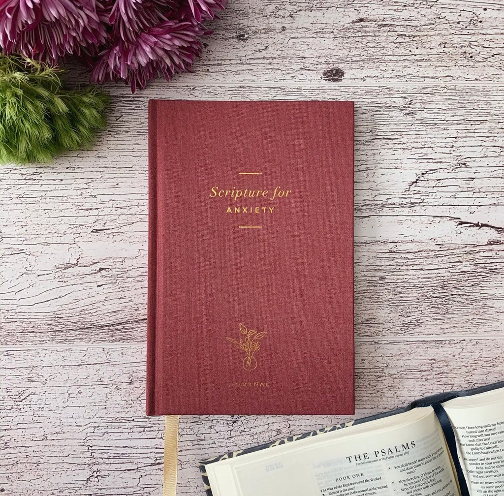 Daily Grace Co. Scripture For Anxiety Journal