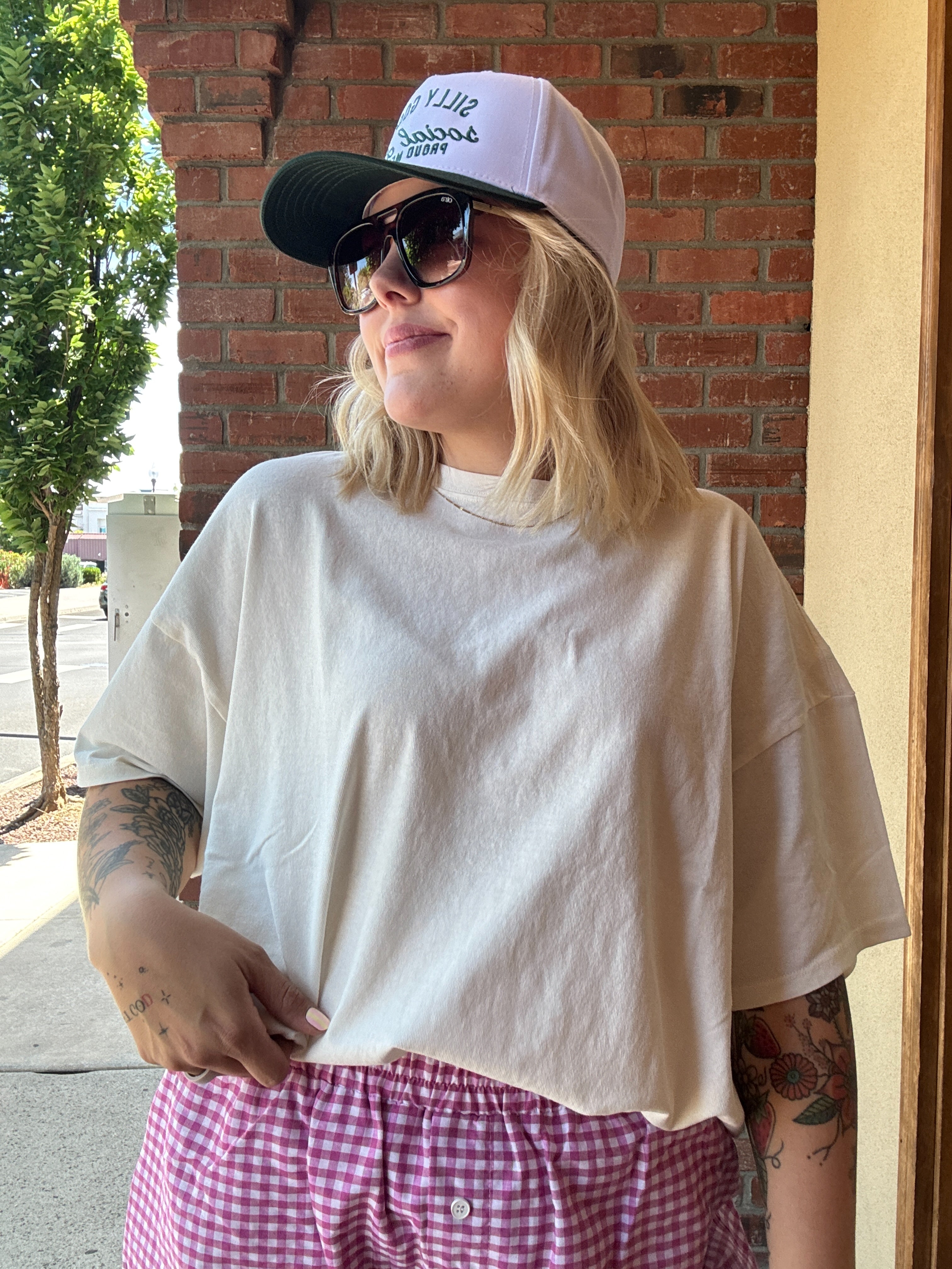 Mineral Wash Oversized Tees (Multiple Colors)