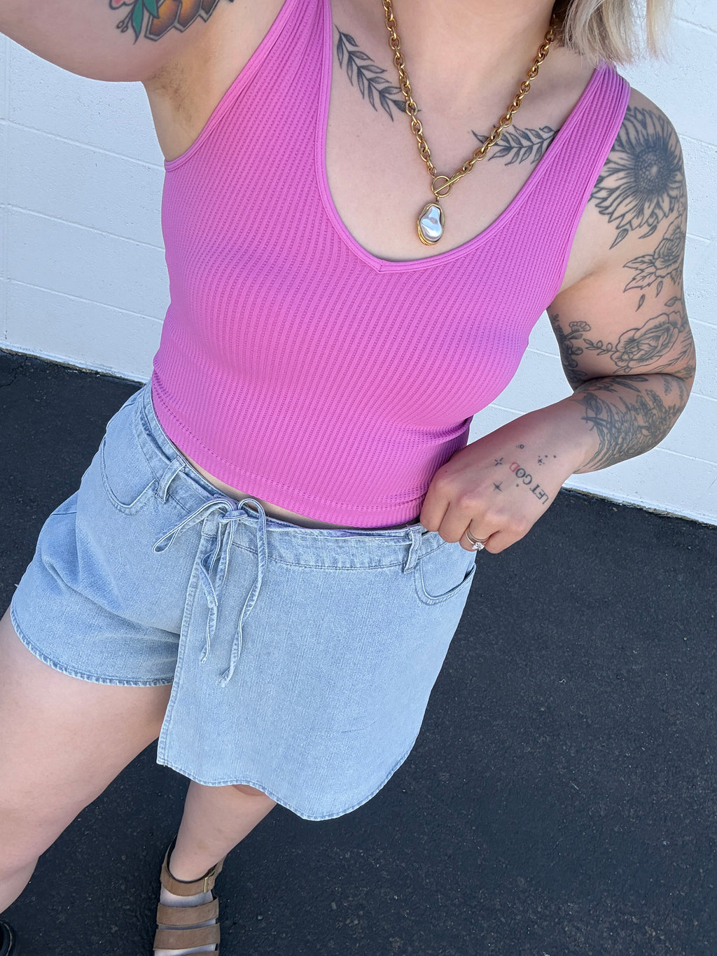 Daily Denim Skort