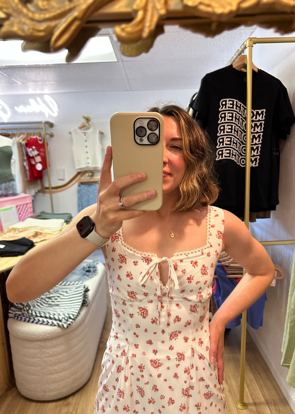 Lover Girl Floral Mini Dress