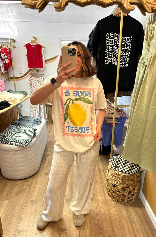 Sour + Sweet Oversized Graphic Tee