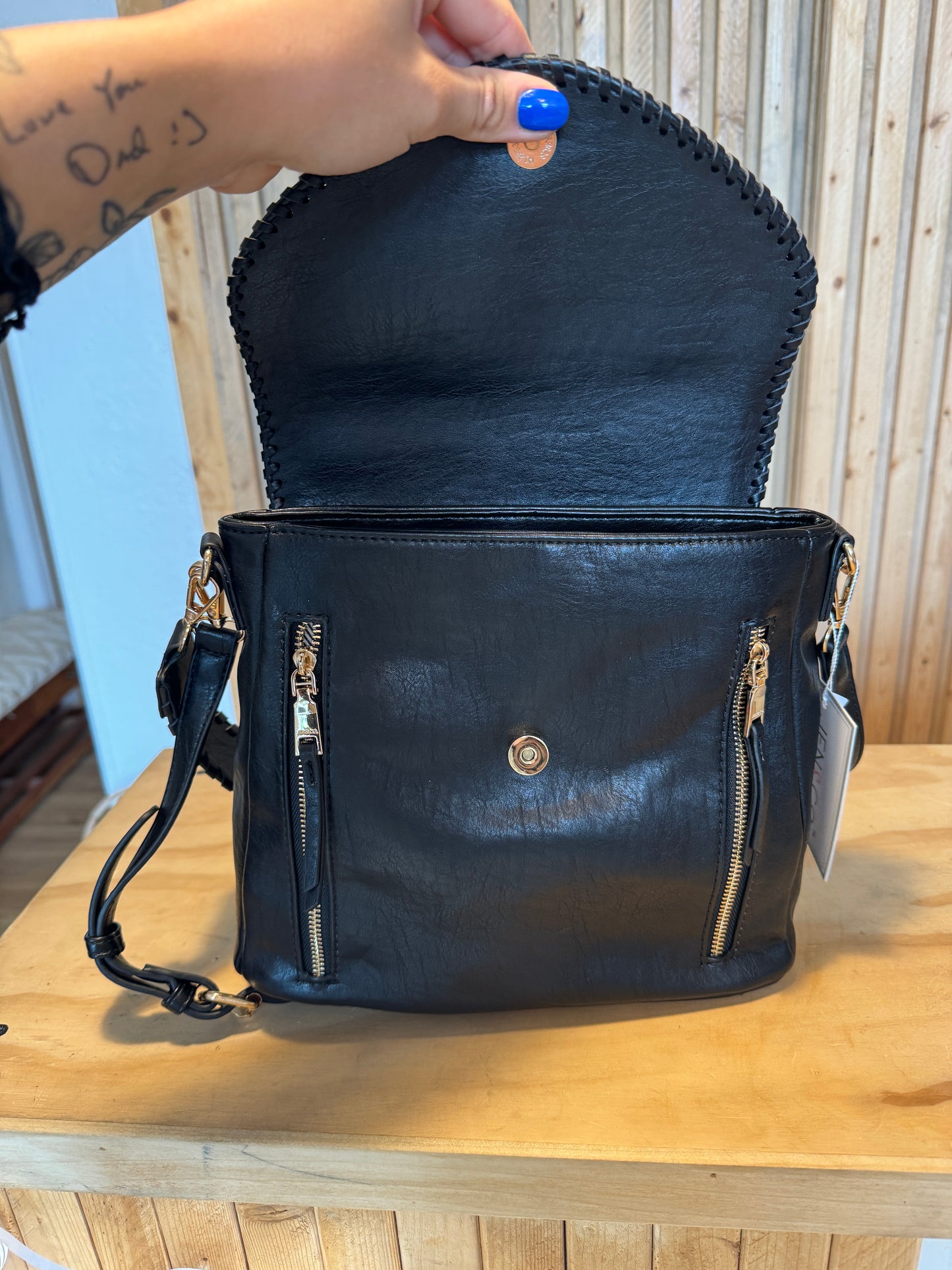 Double Zip Bag/Crossbody