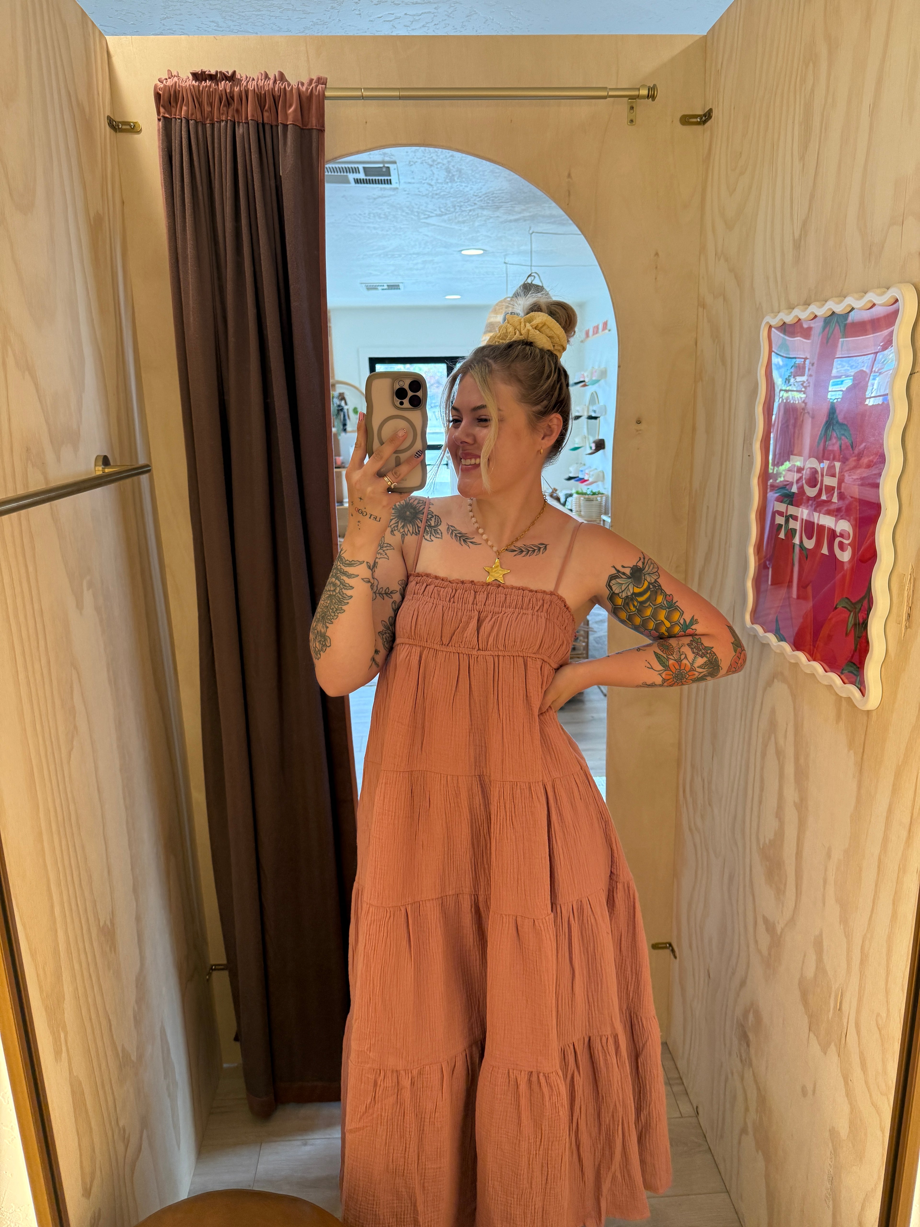 Day to Day Gauze Maxi Dress (multiple colors)