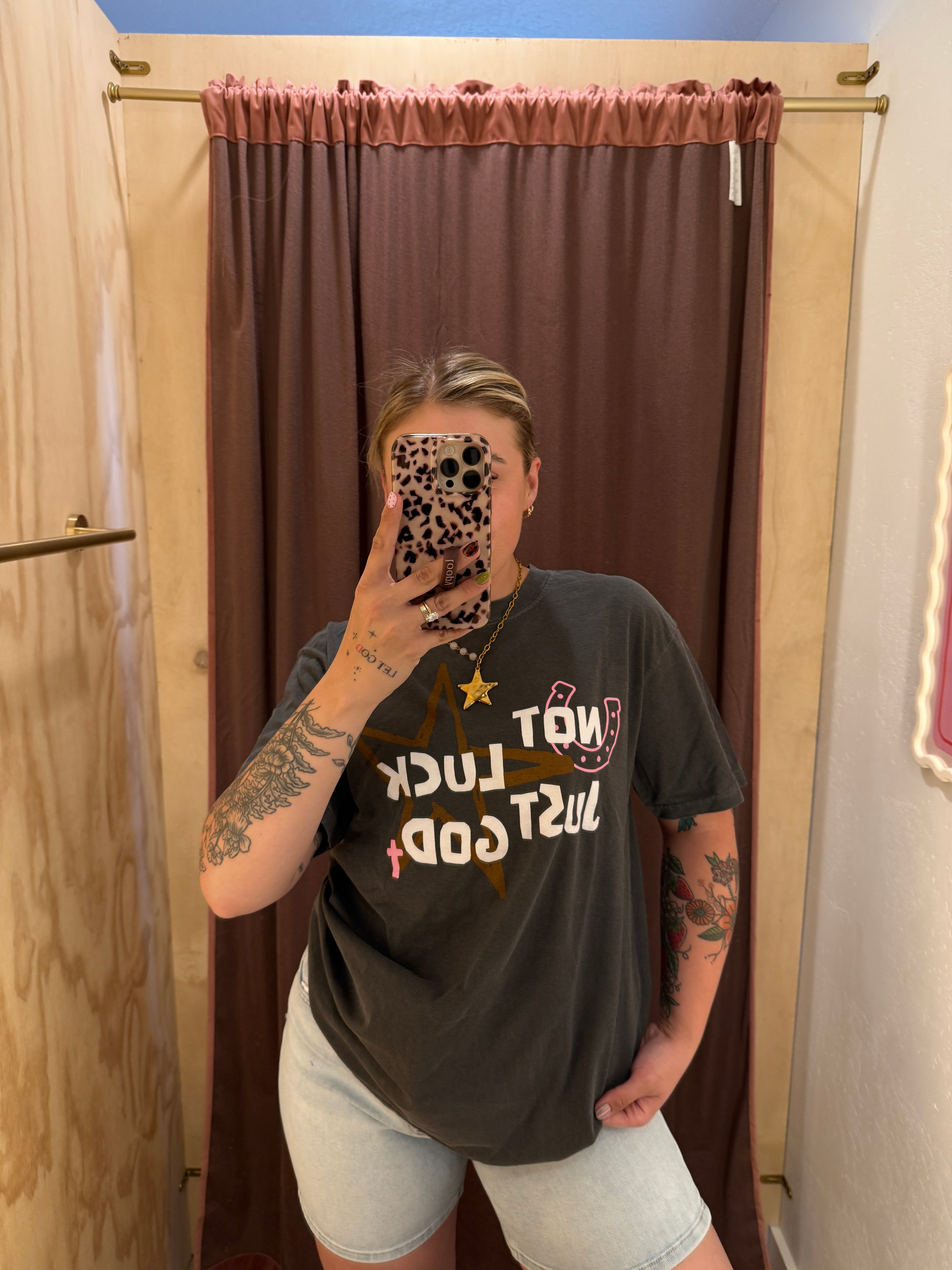 Not Luck Just God Tee