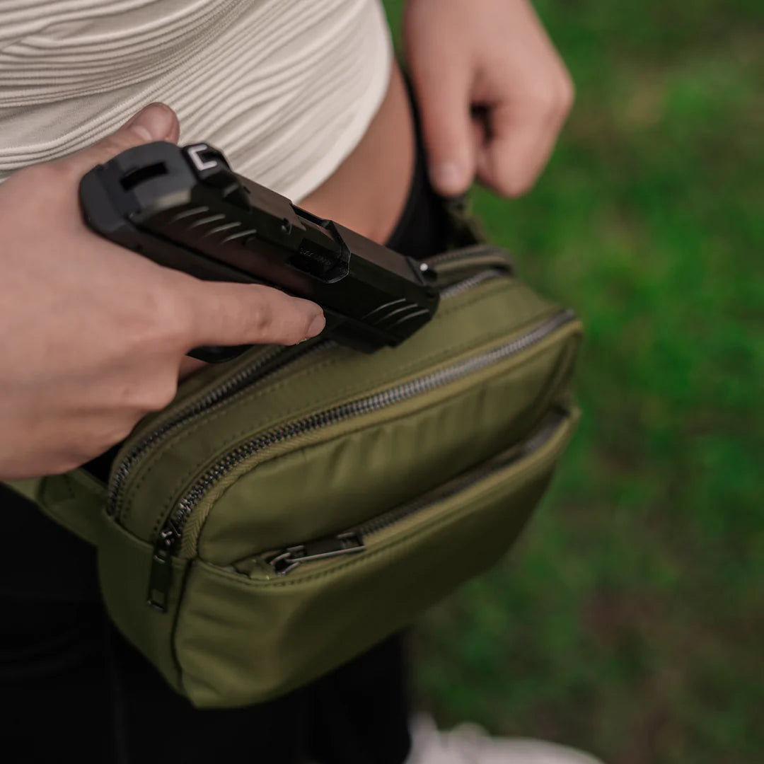 Conceal Carry Belt Bag - Olive