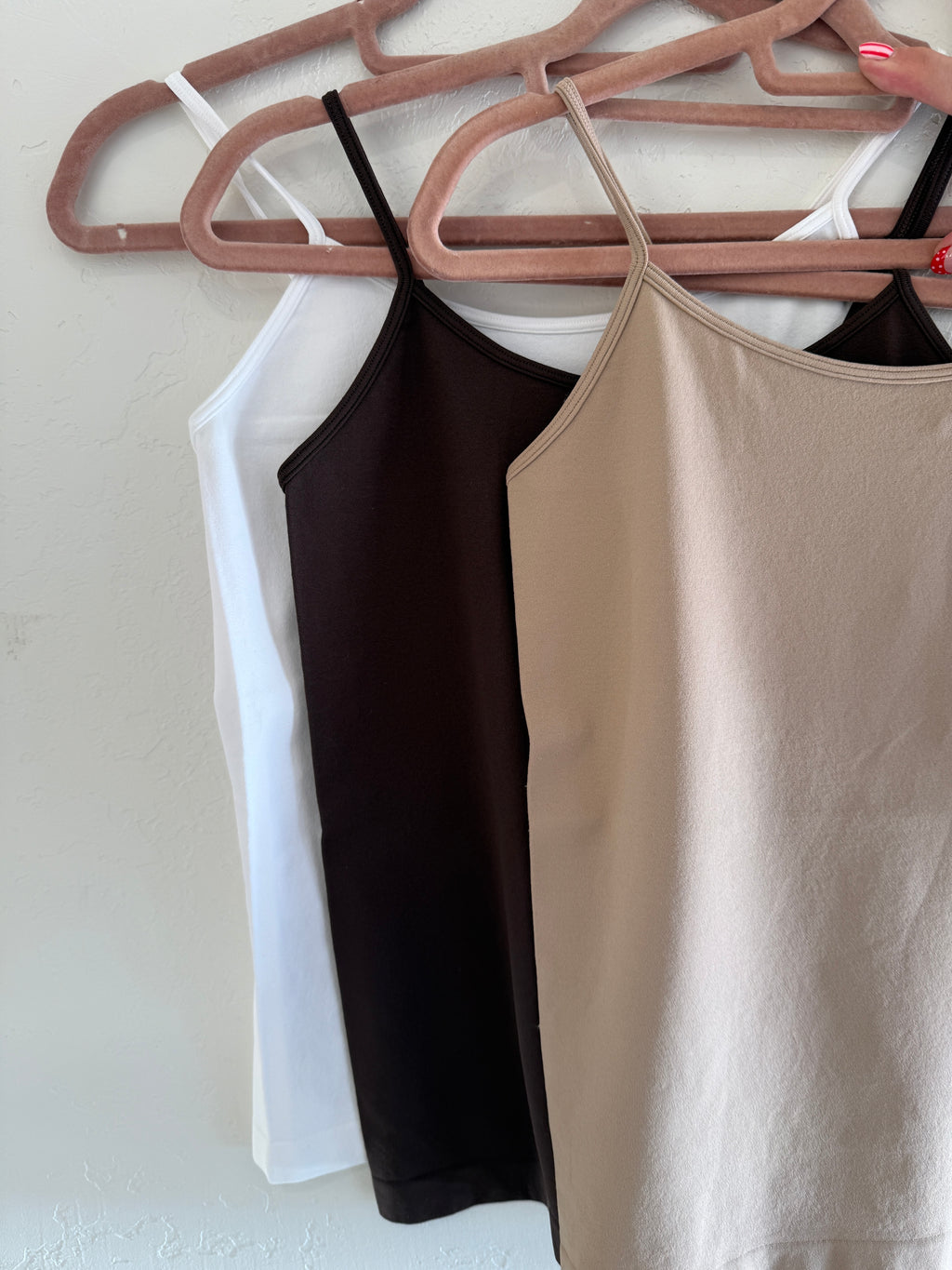 Basic Full Length Cami (multiple colors)