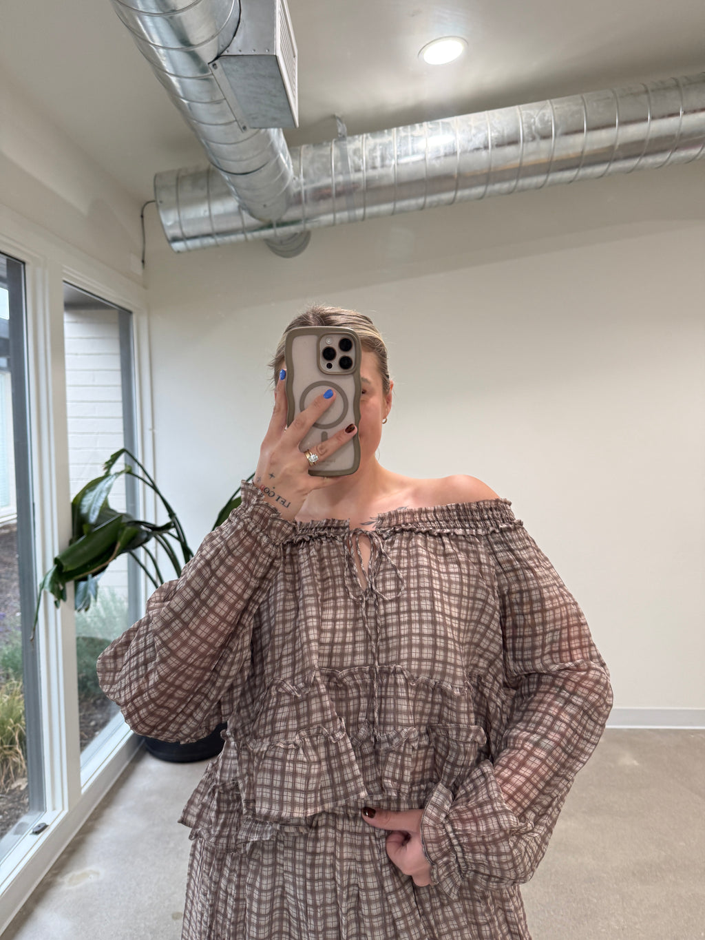 The Marlowe Top - Brown