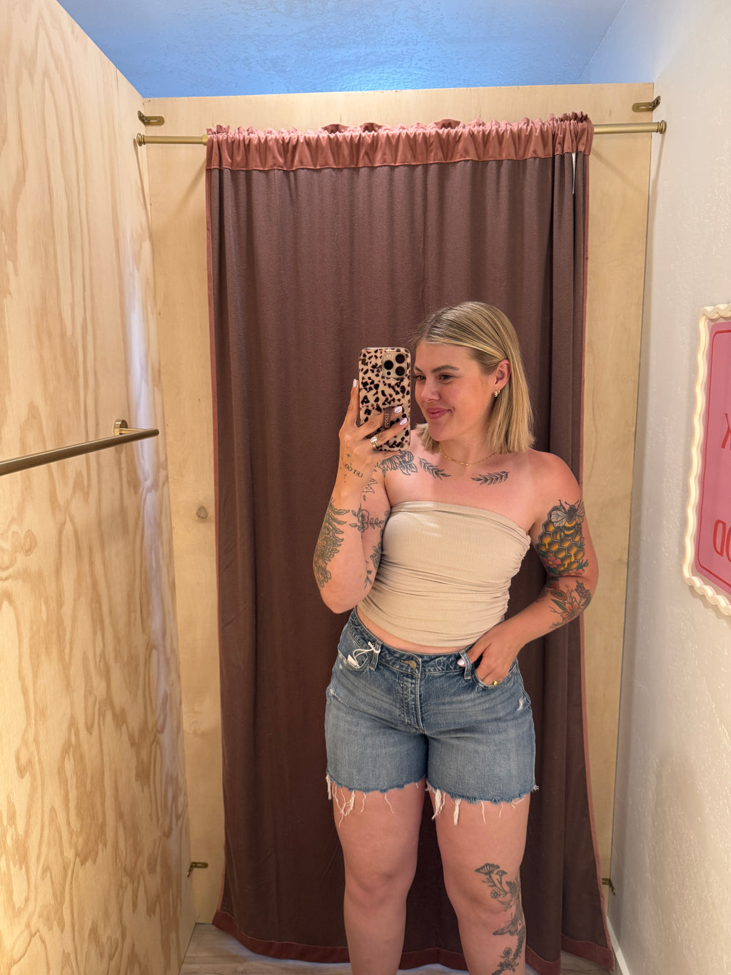 High Rise Jayde Boyfriend Shorts