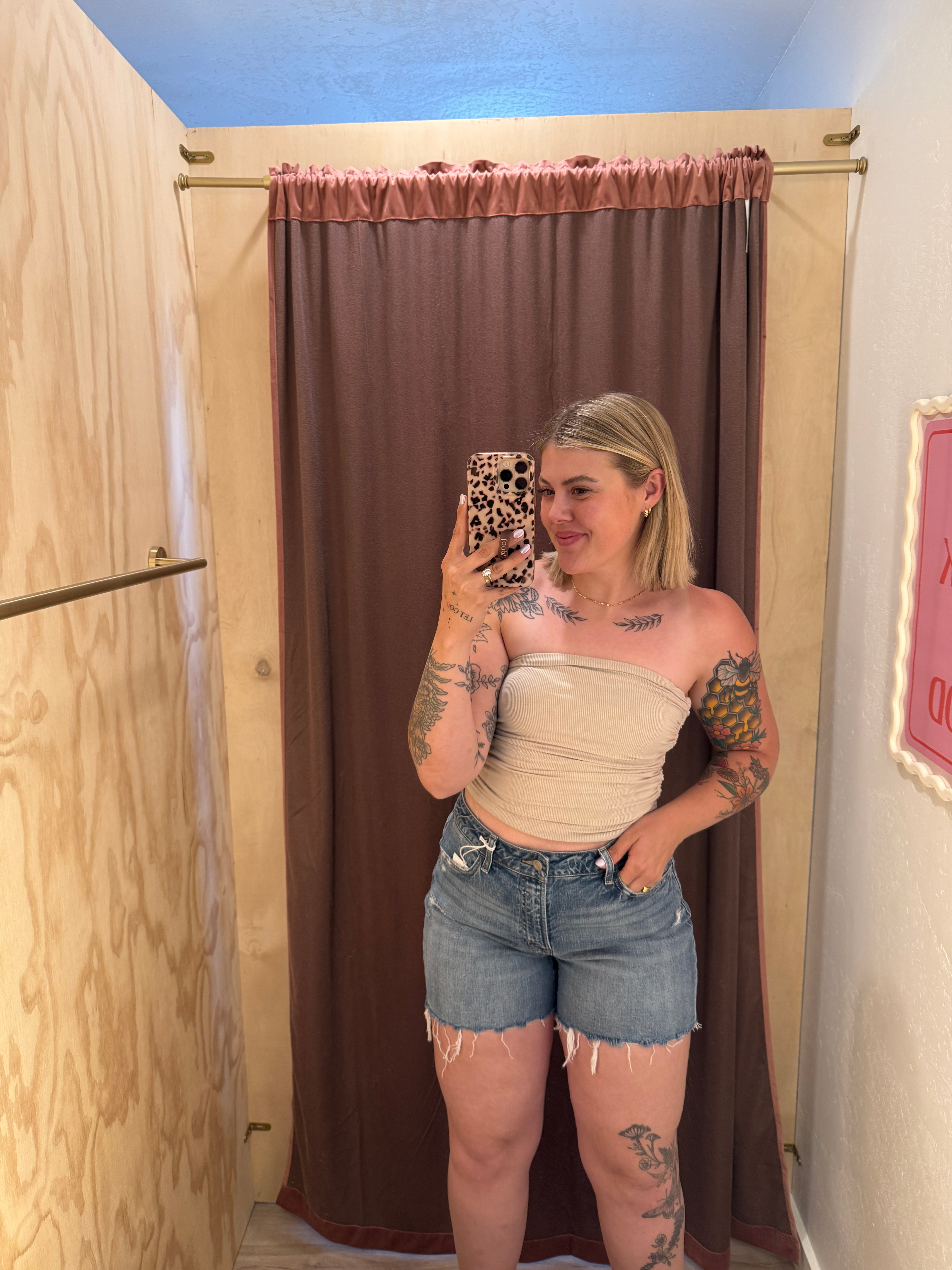 High Rise Jayde Boyfriend Shorts