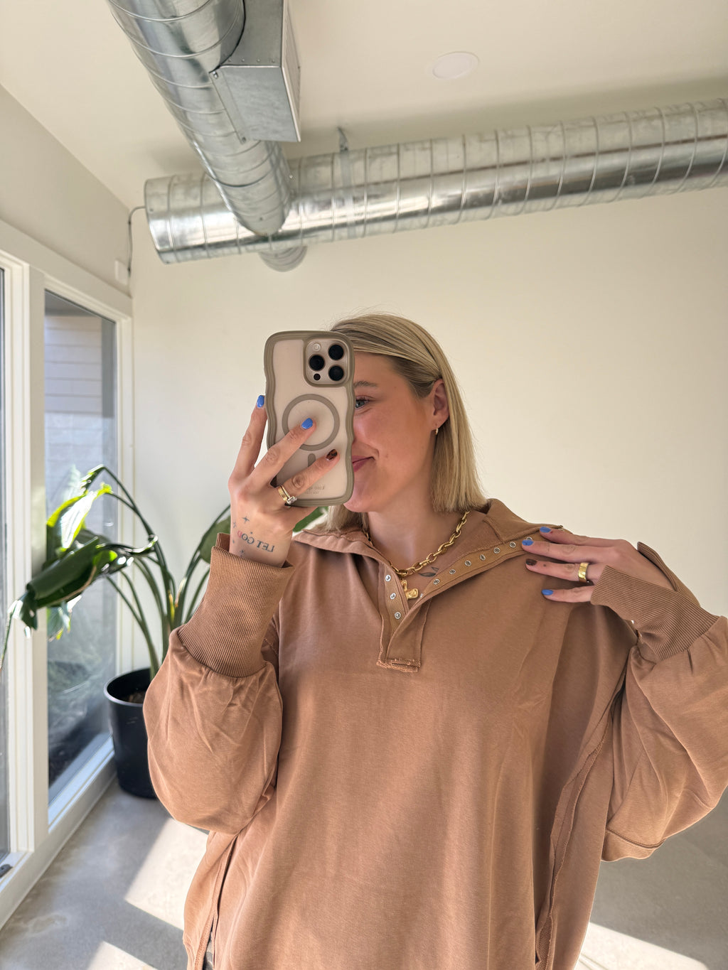 Rylee Henley Sweatshirt