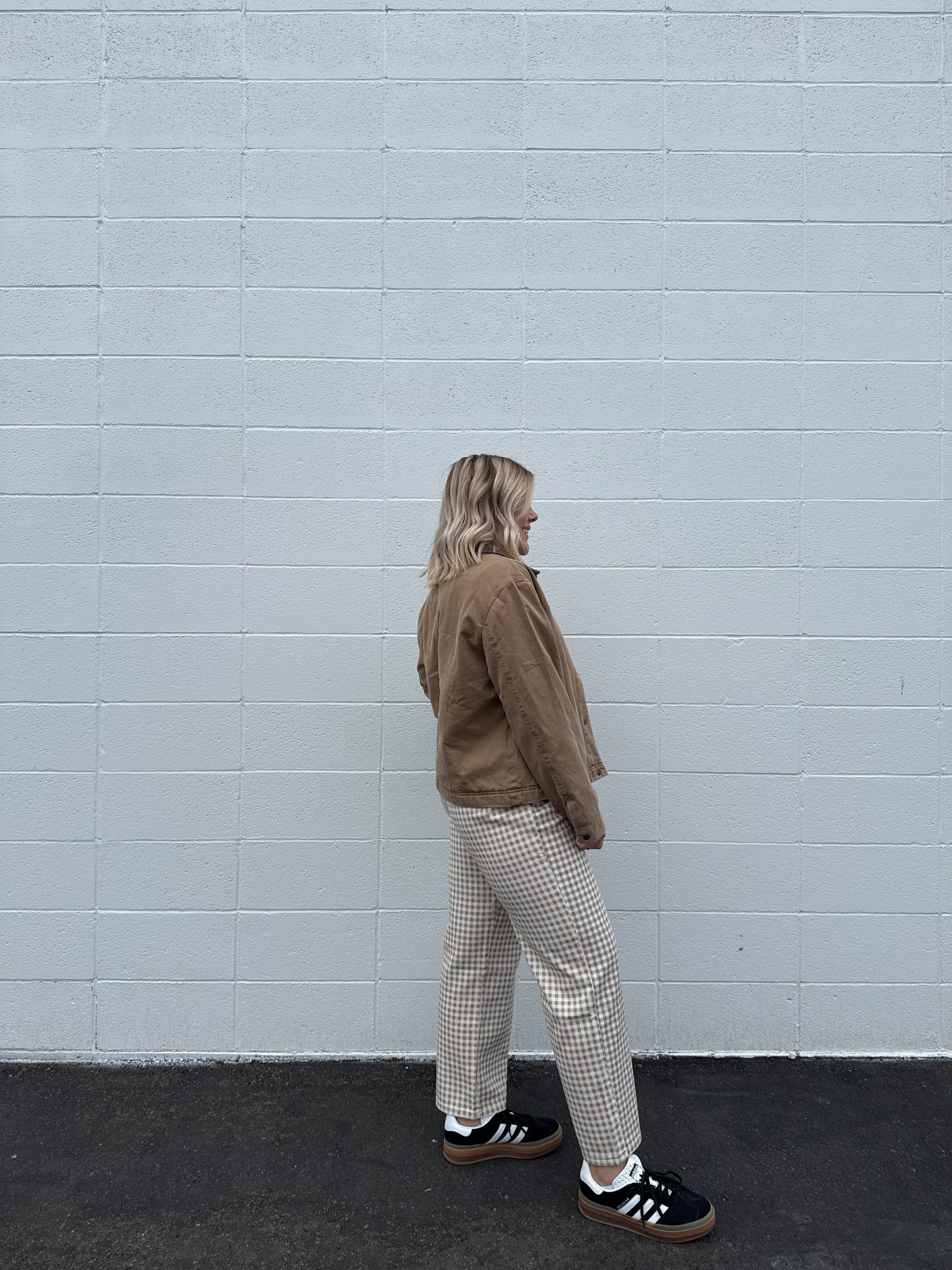 Golden Hour Gingham Pants