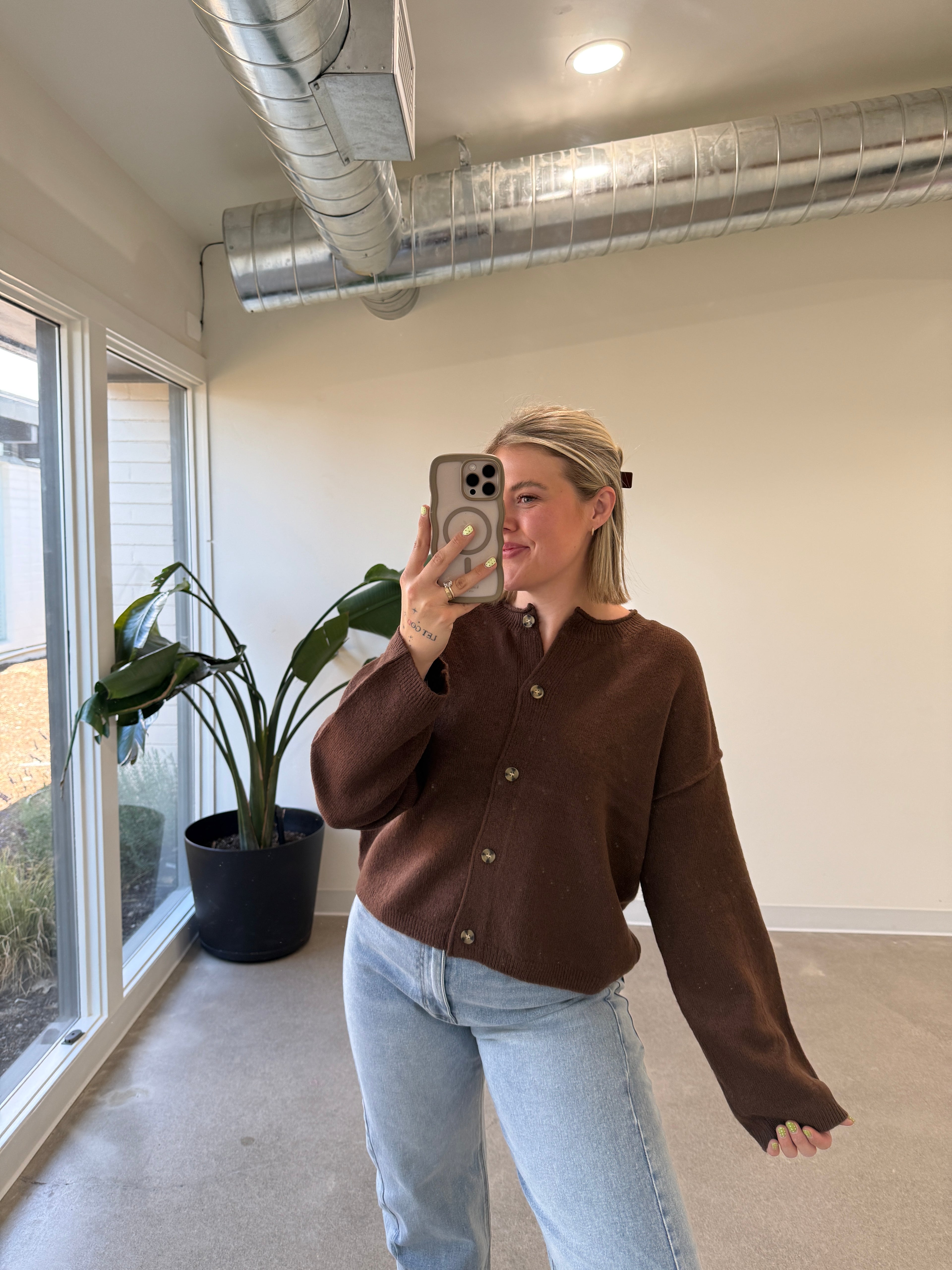 Fall Days Button Down Cardigan (Multiple Colors)