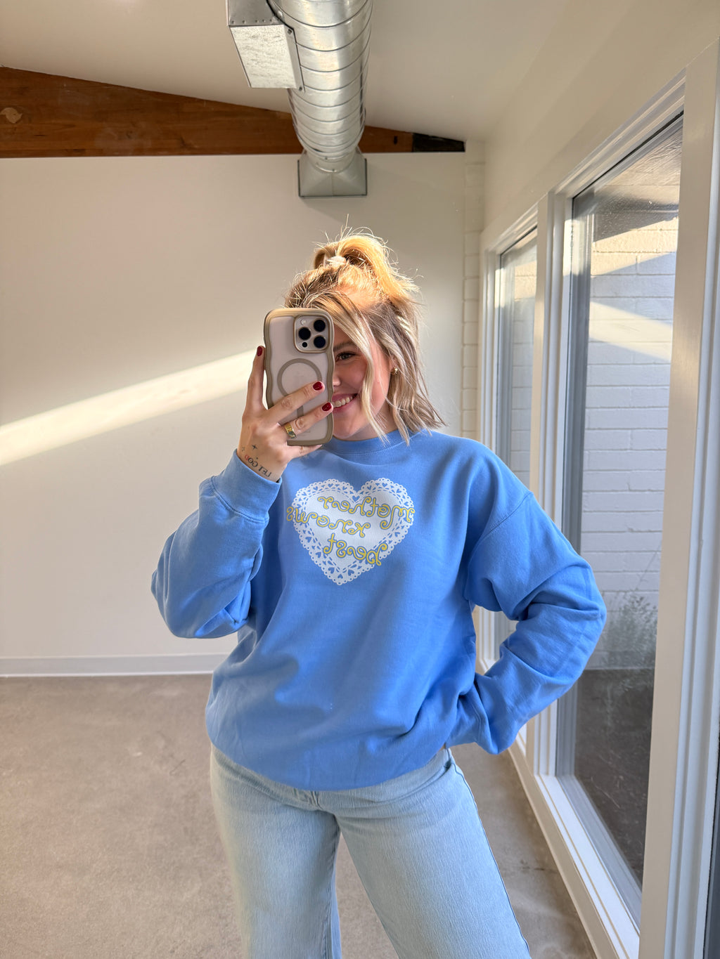 Mother Knows Best Crewneck