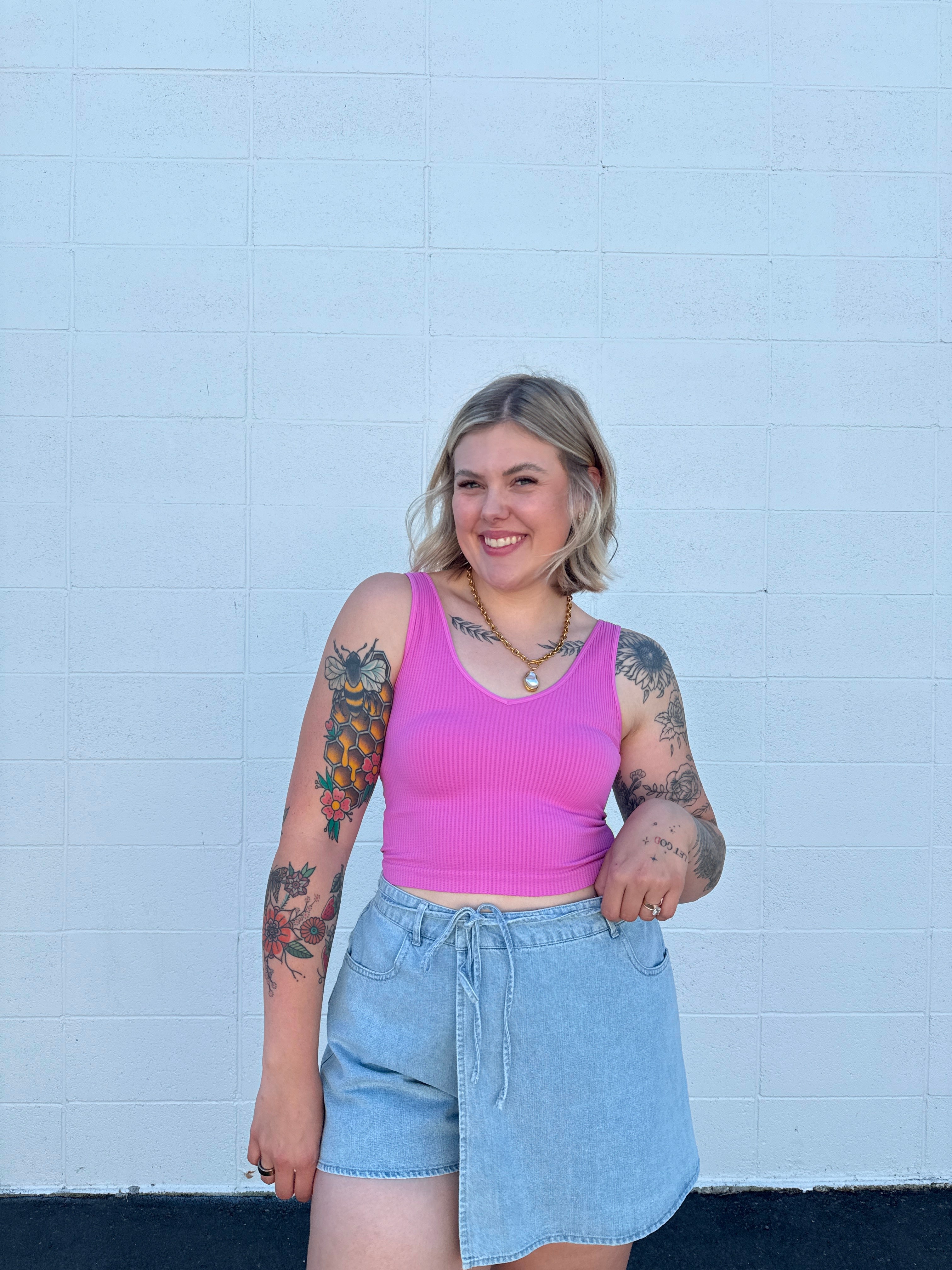 Daily Denim Skort