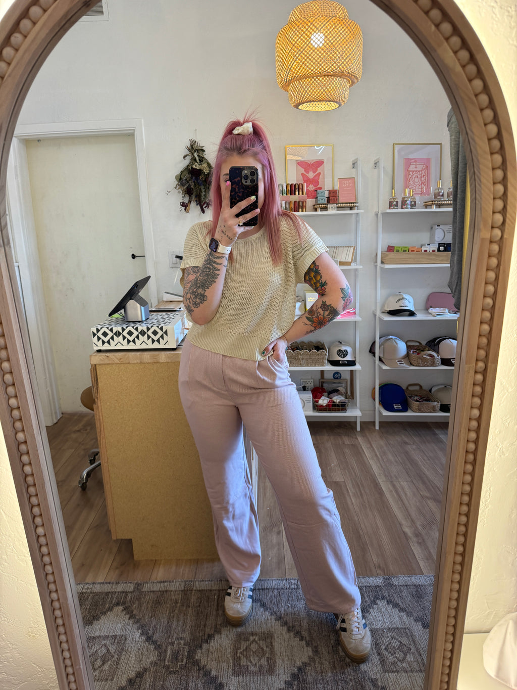 It Girl Pleated Trousers