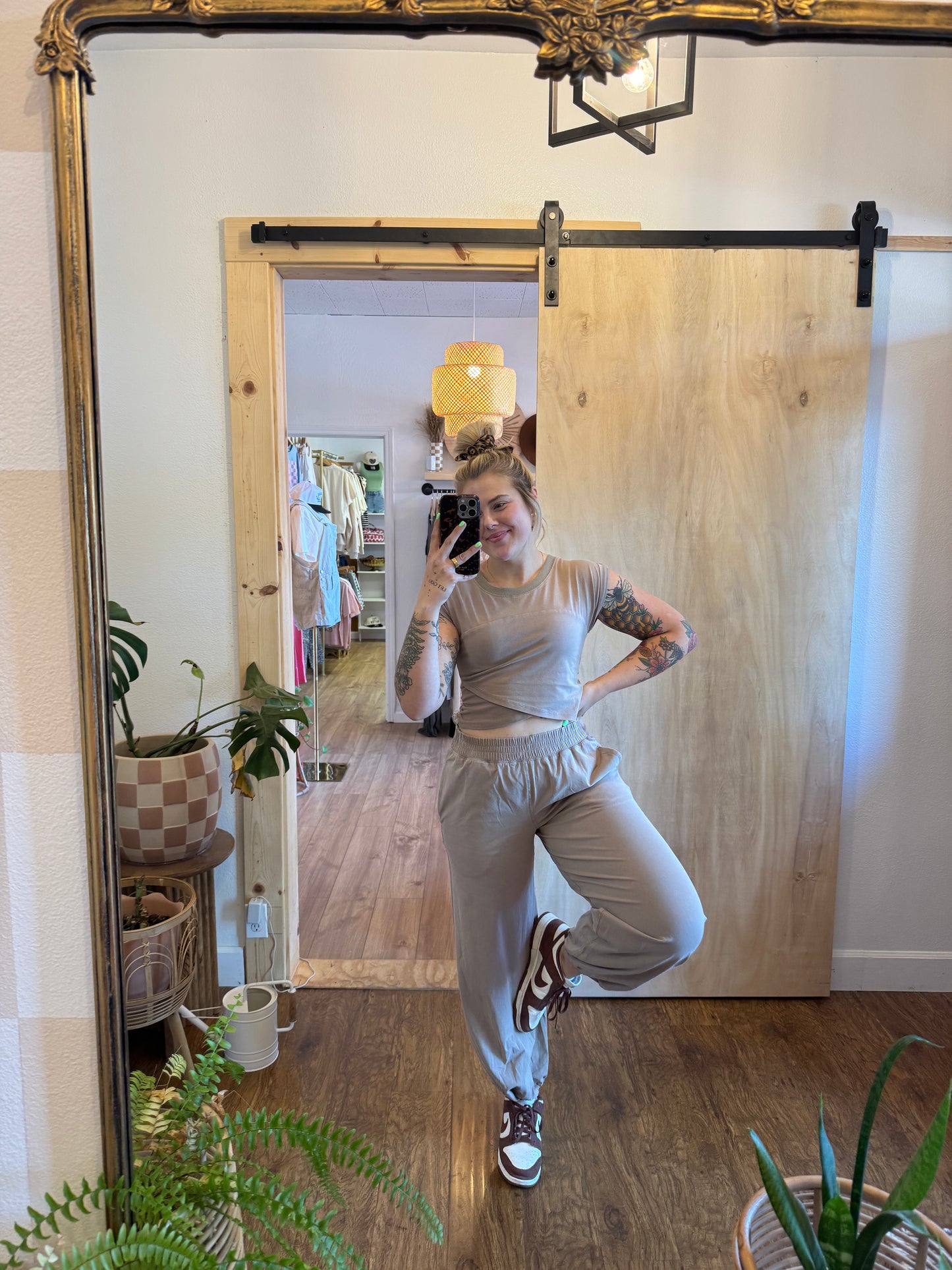 Comfy Cozy Barrel Pants
