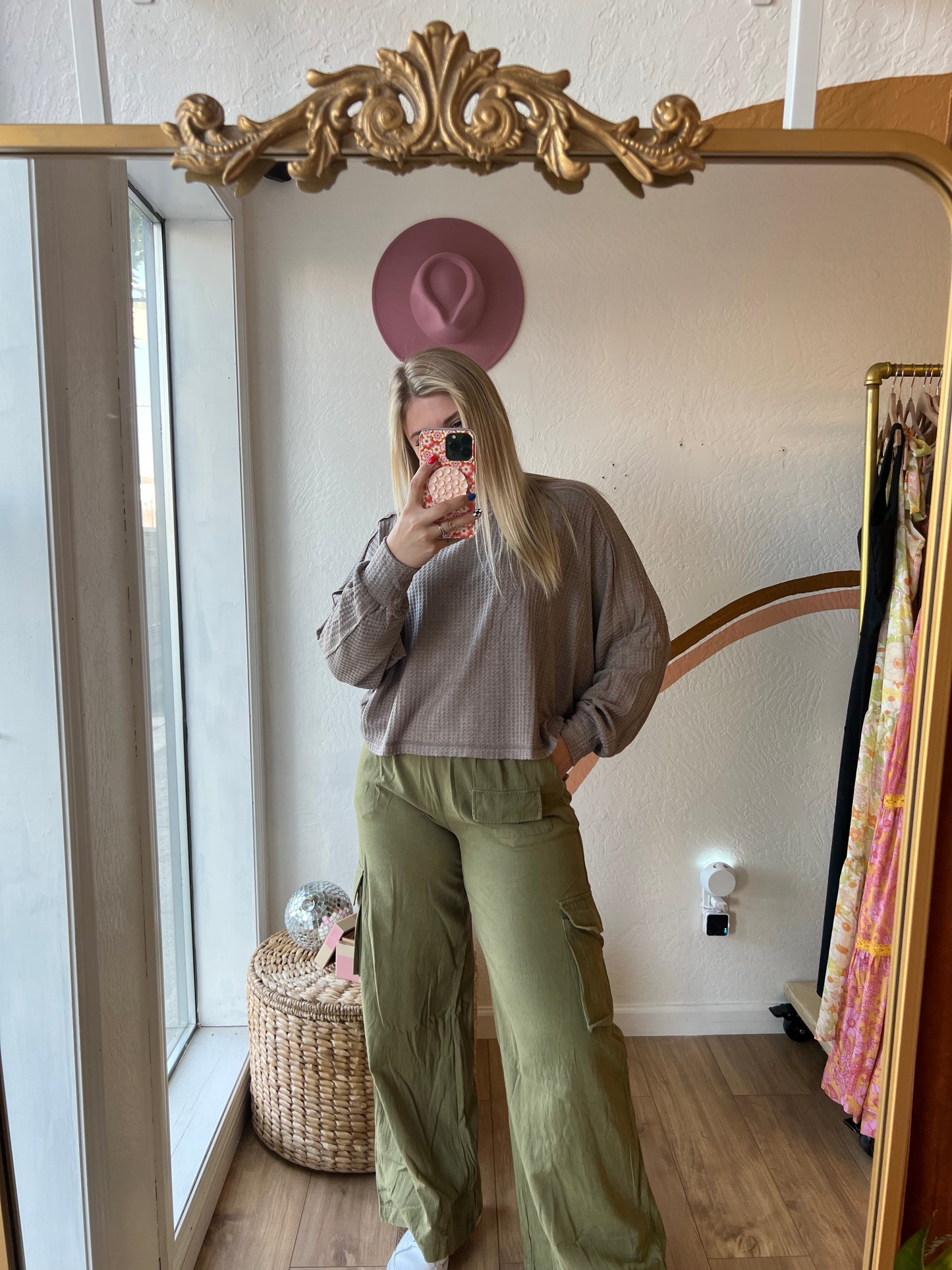 Bossy Gal Olive Cargo Pants