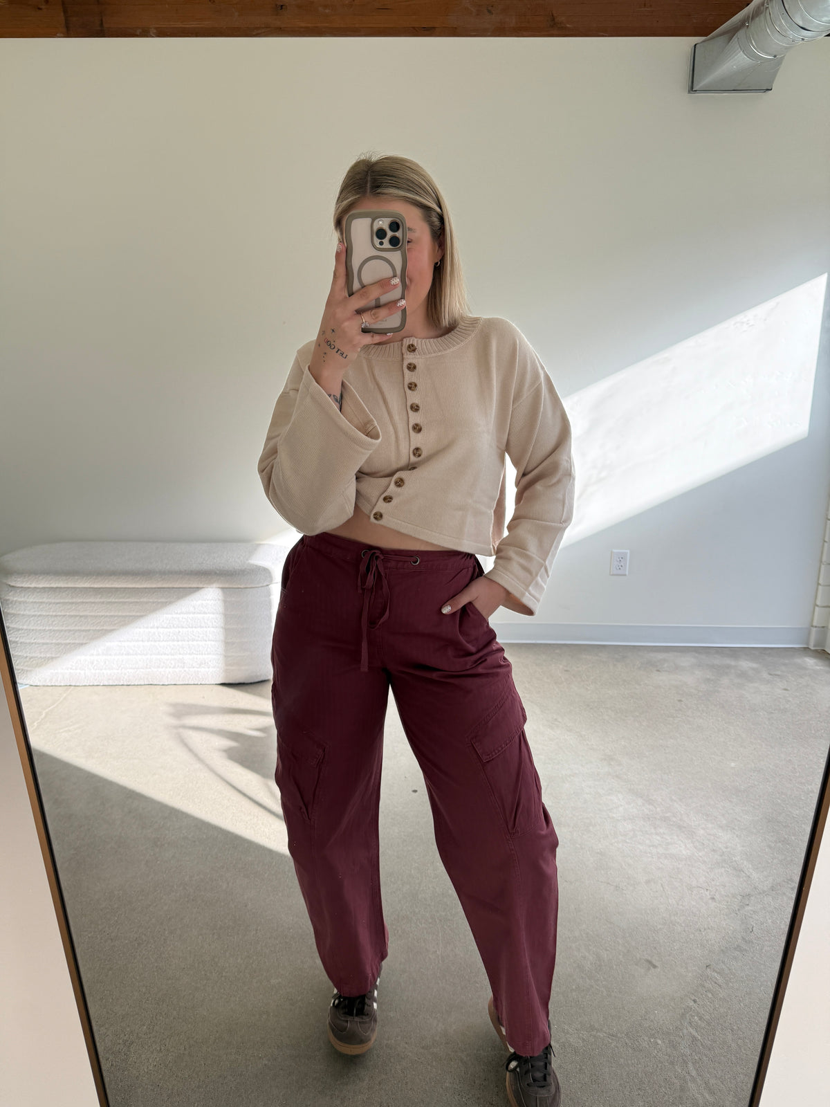 Terracotta Cargo Pants