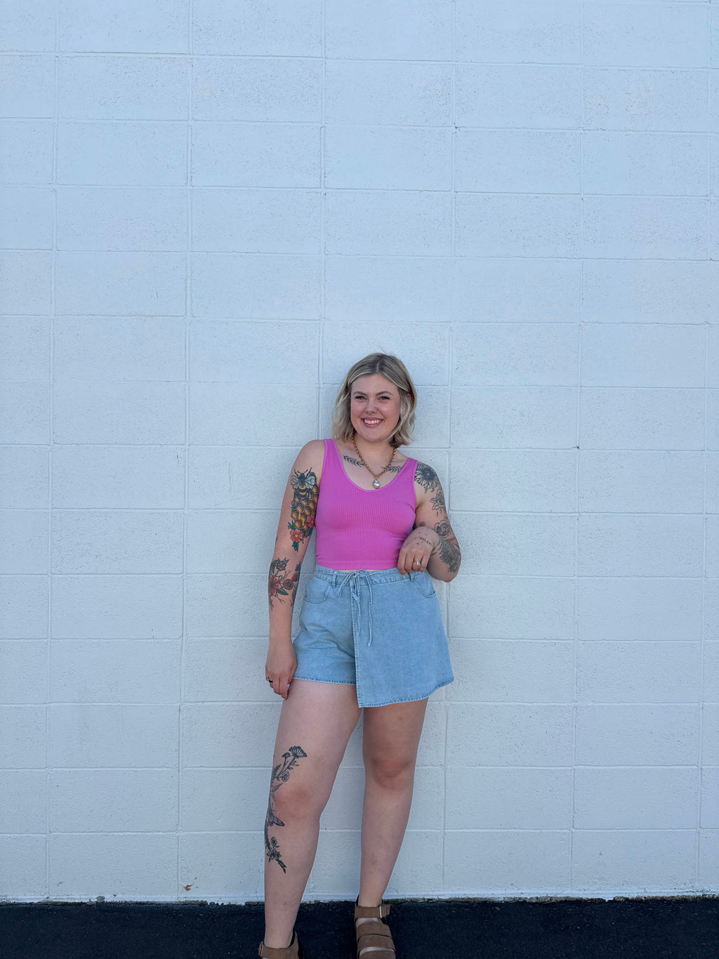 Daily Denim Skort