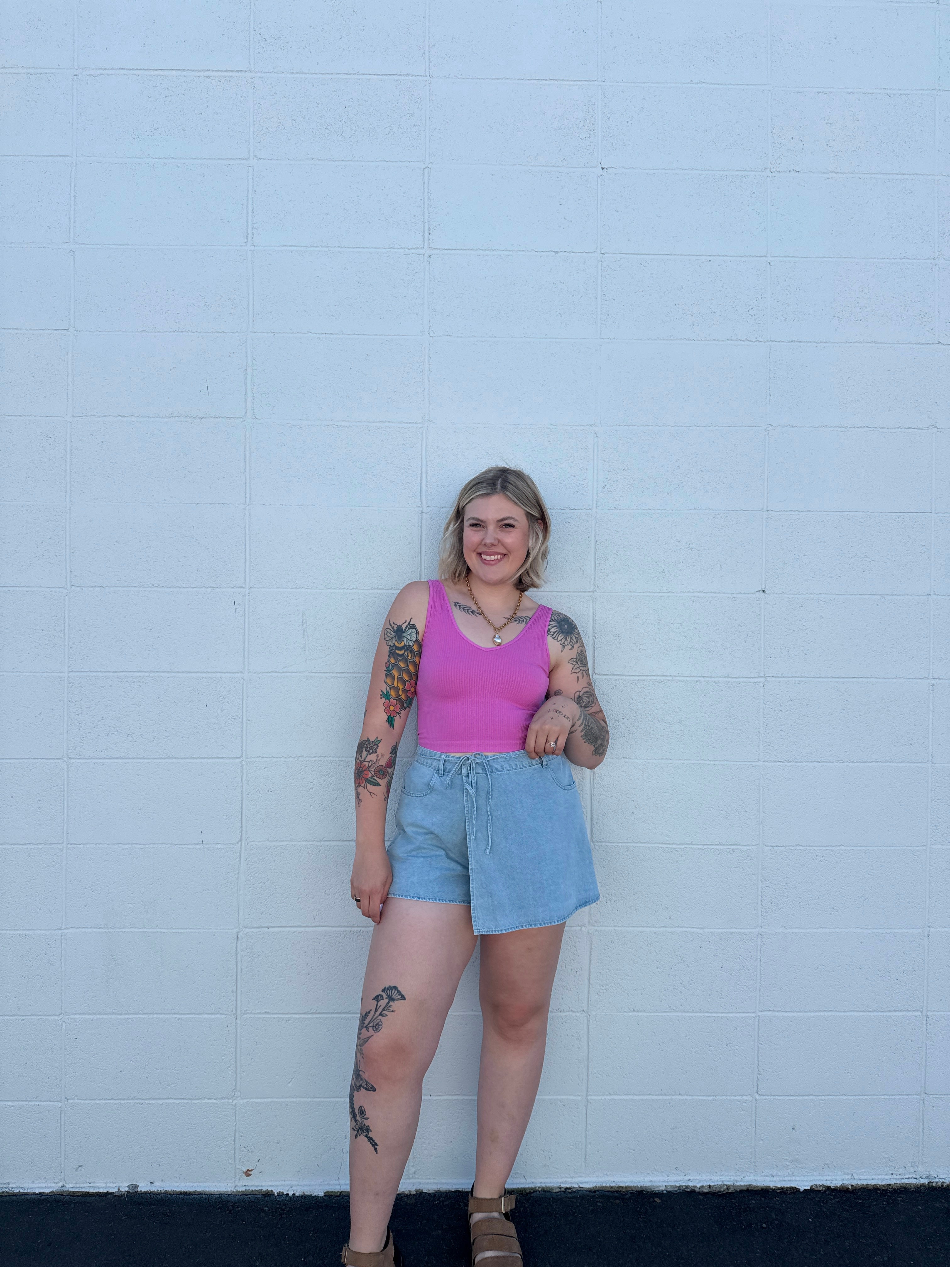 Daily Denim Skort