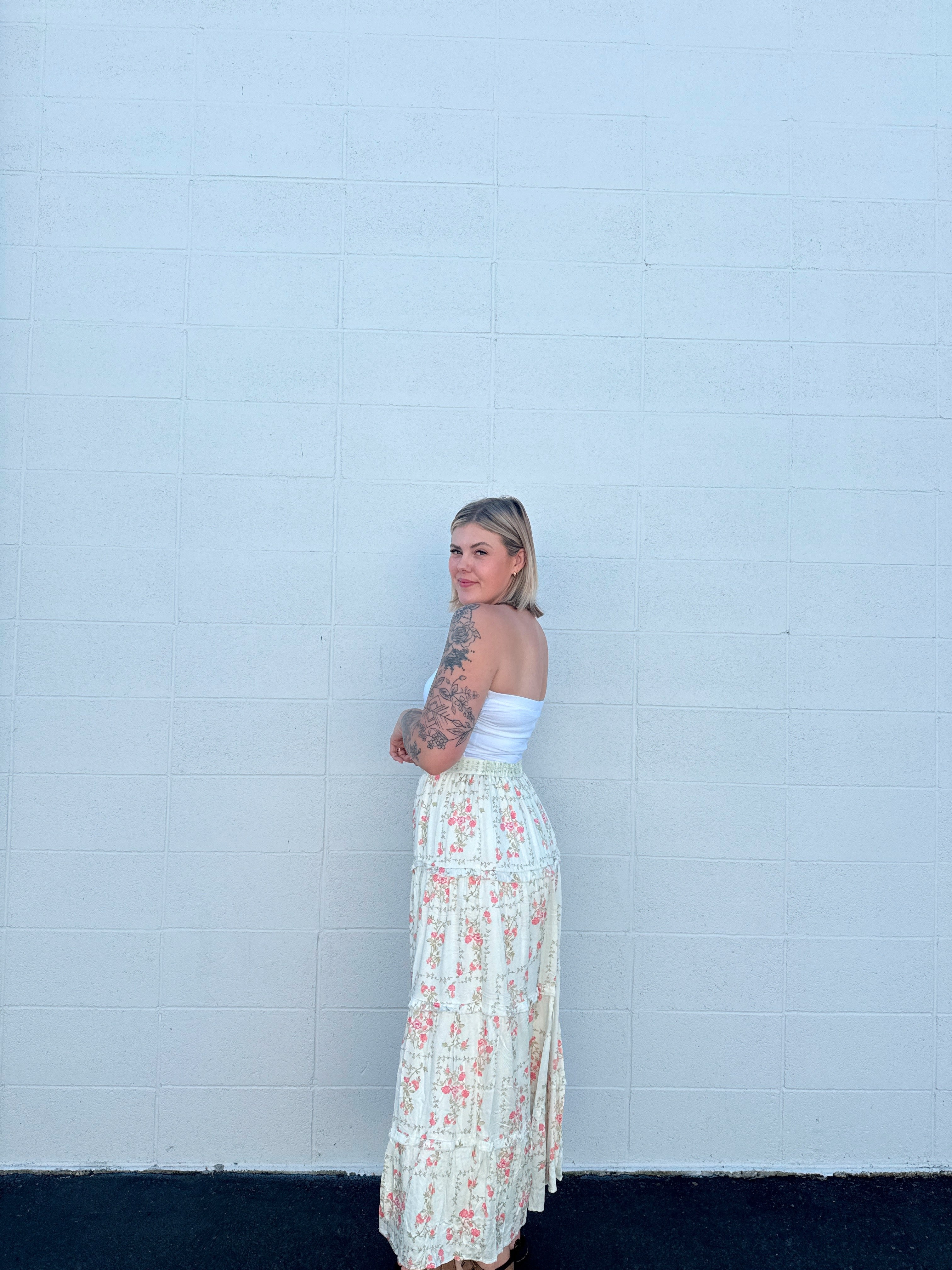 Floral Daydream Maxi Skirt