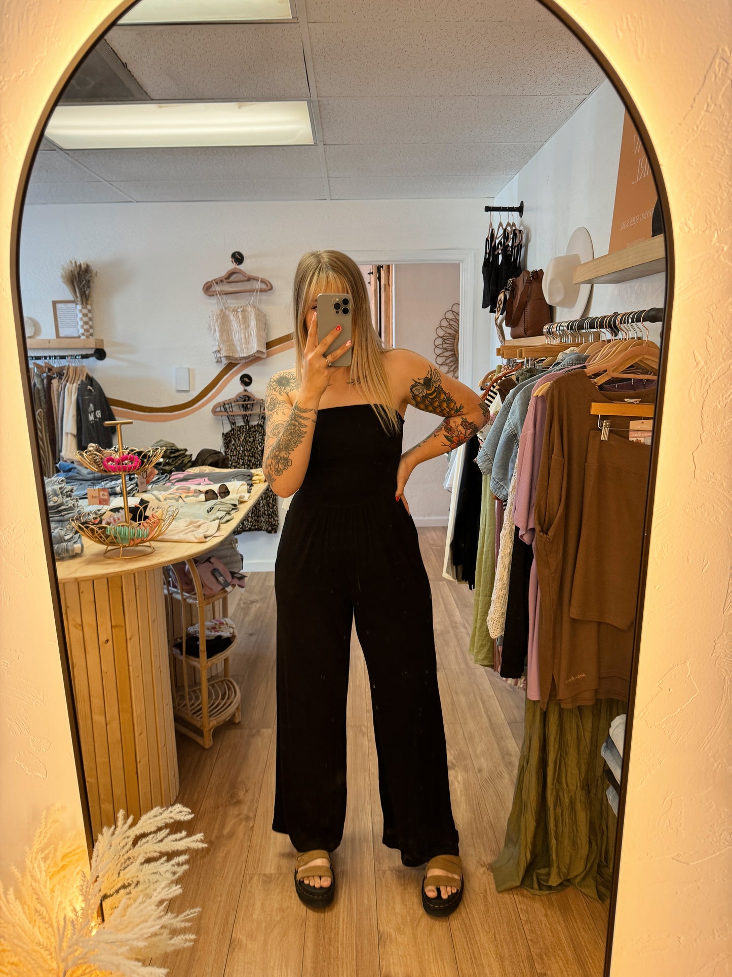 Summer Daze Strapless Jumpsuit